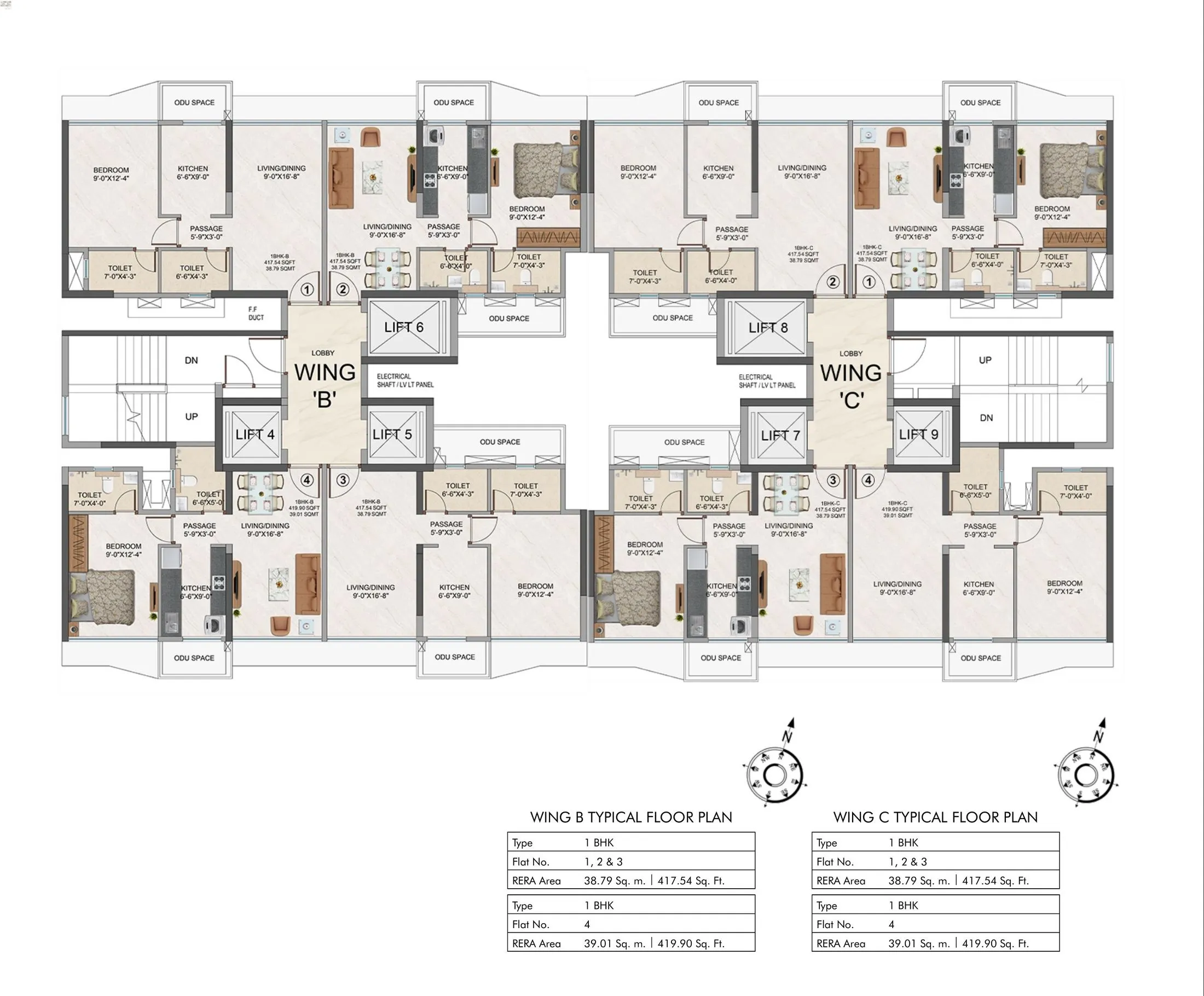 Amal Vivan Floor plan 1