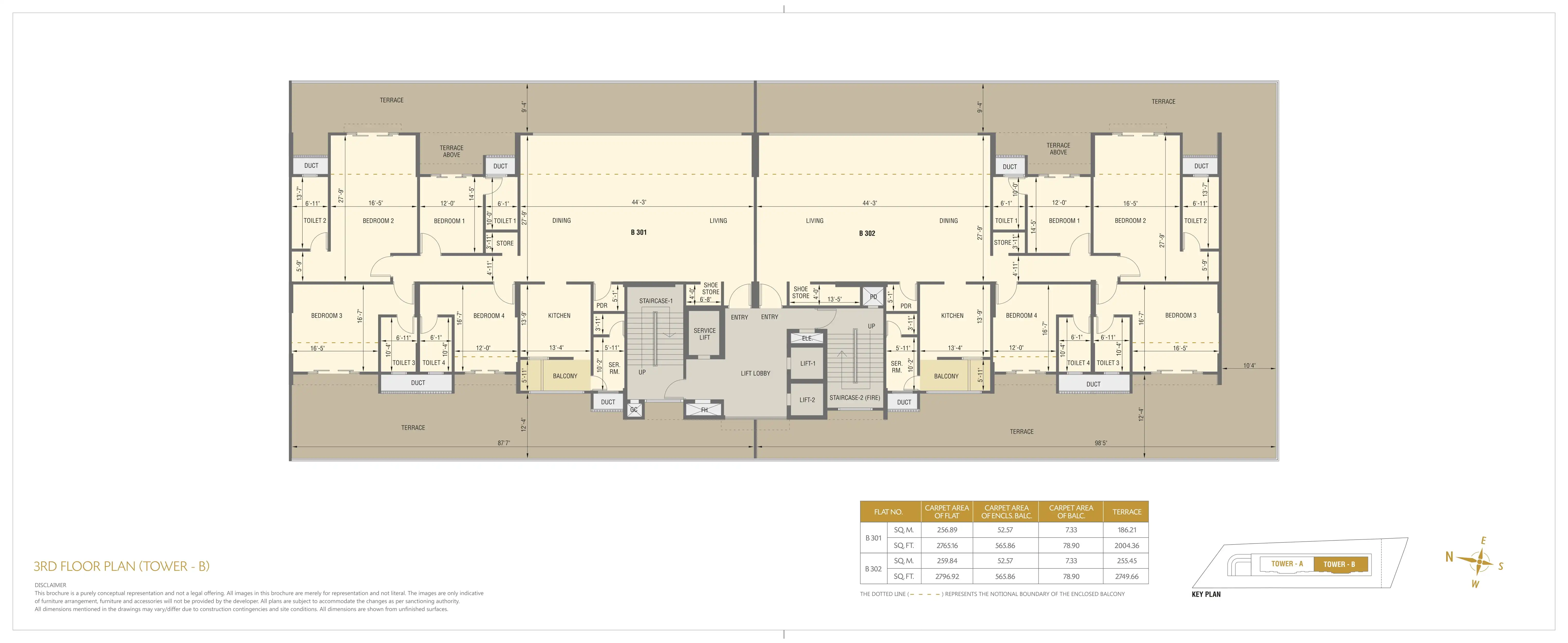 Amar Landmark Floor plan 4