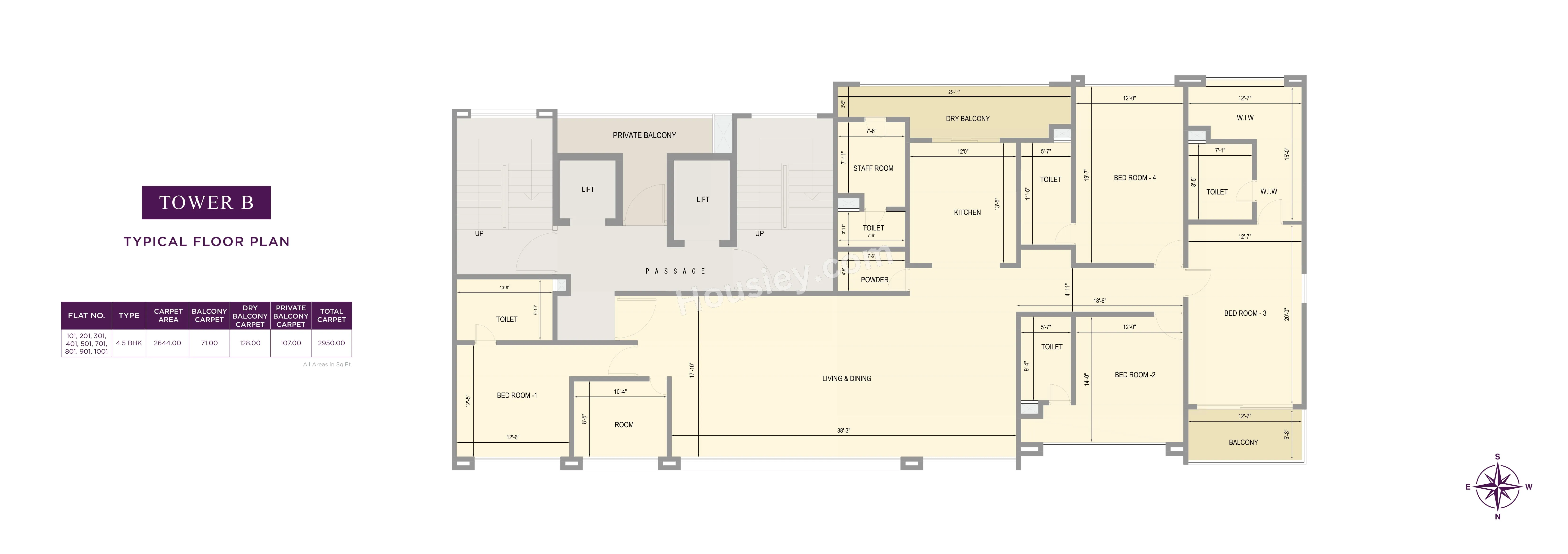 Amar Oasis Floor plan 4
