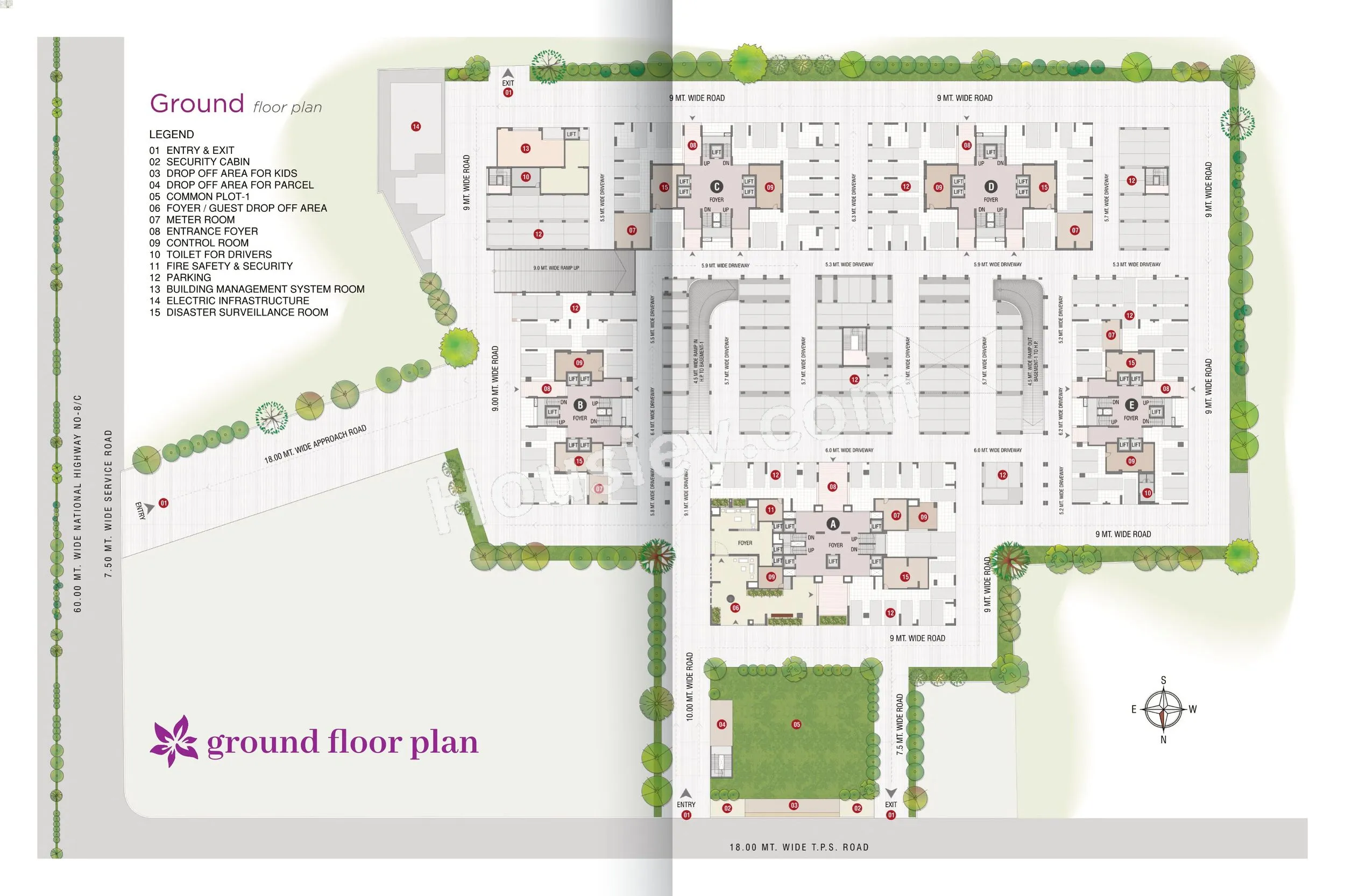 Anamika High Point Floor plan 1