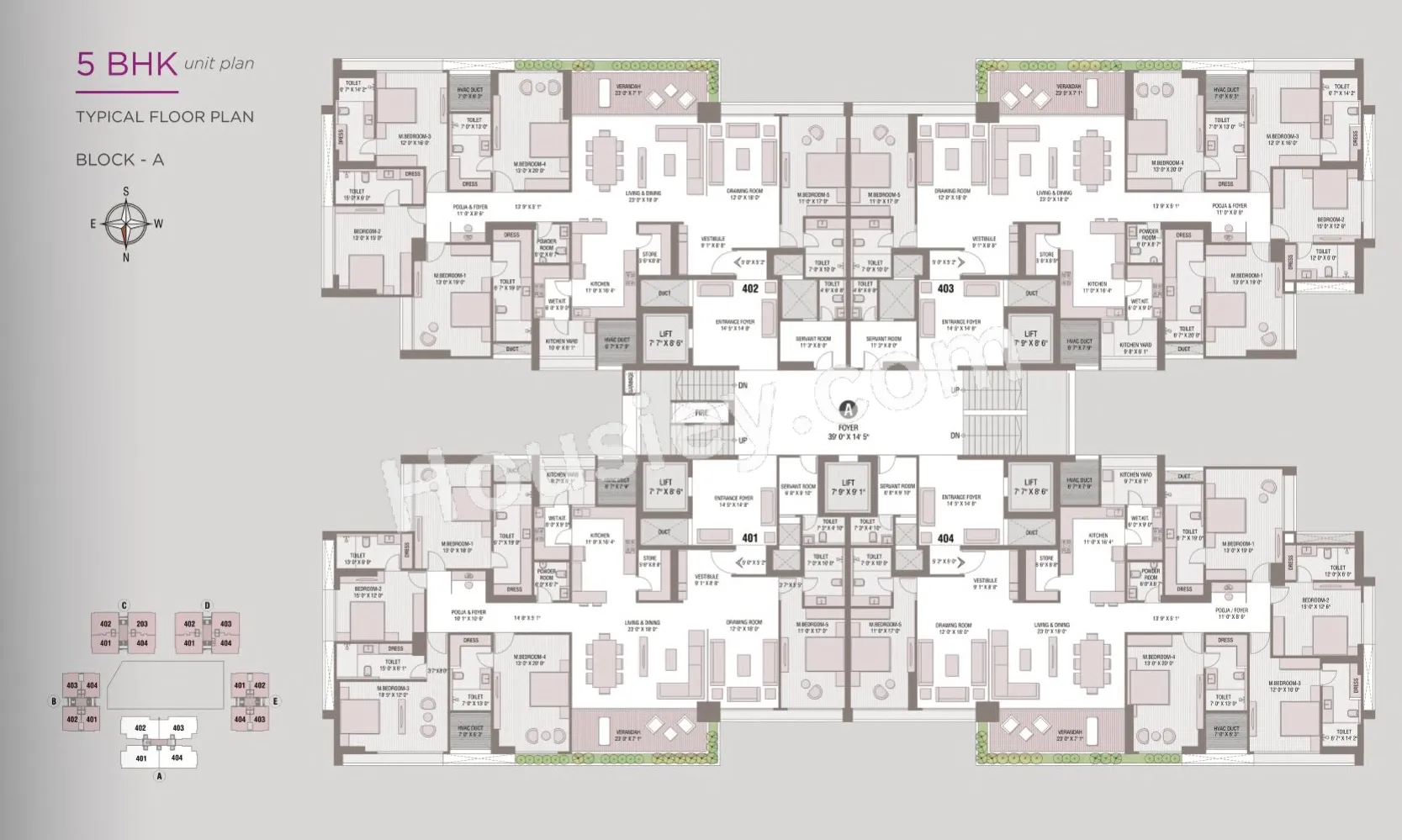 Anamika High Point Floor plan 2