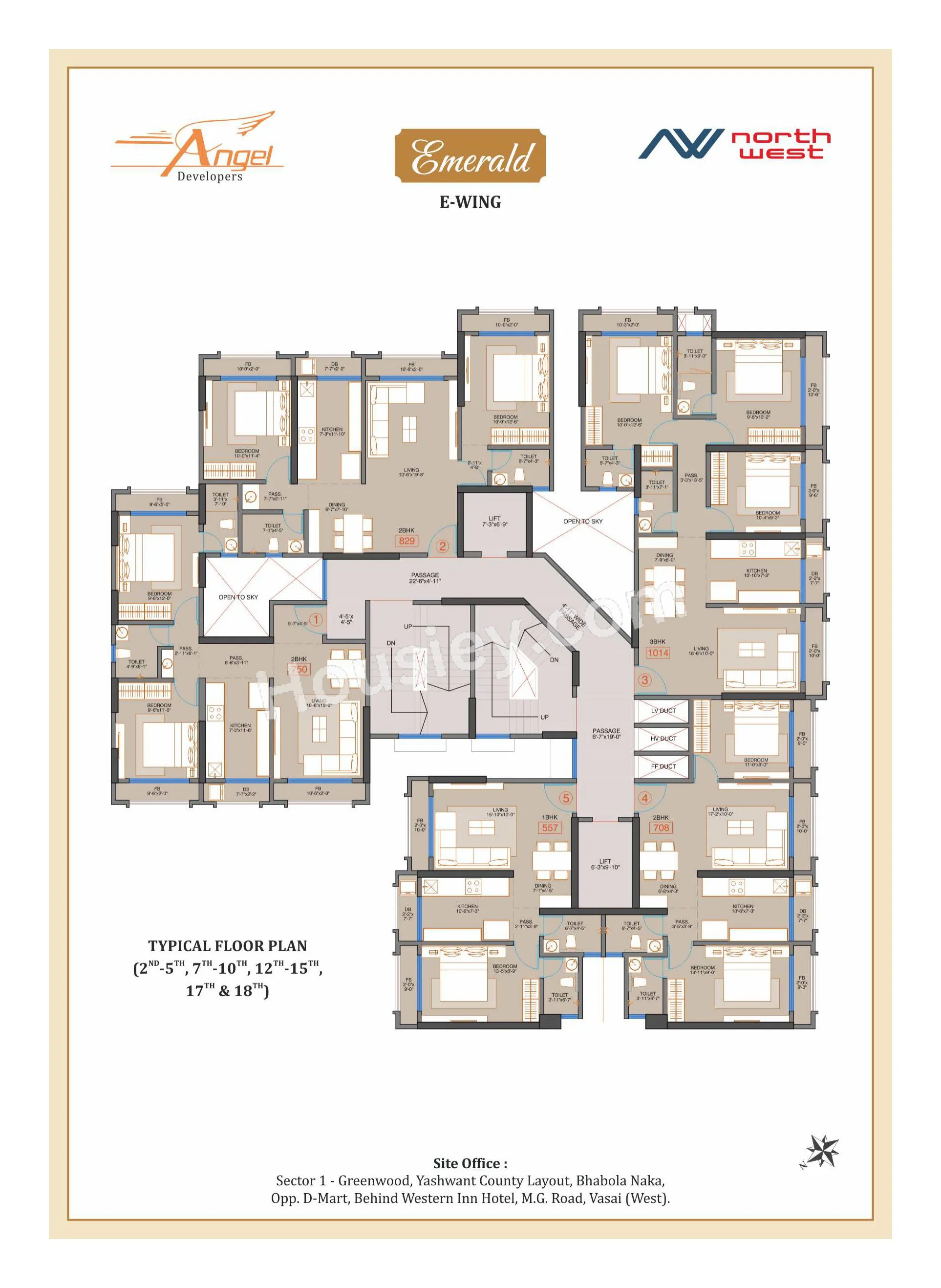 Angel Emerald Floor Plan
