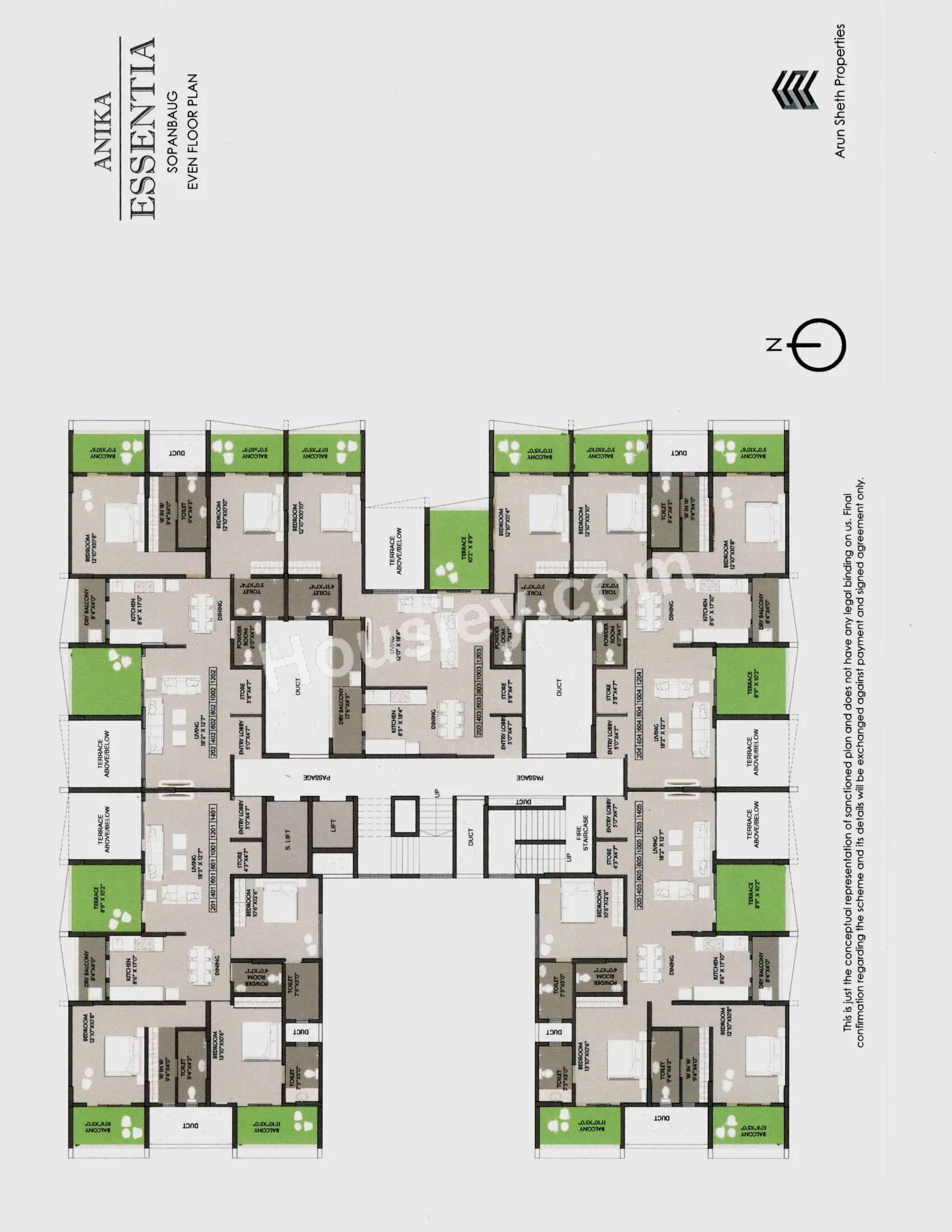 Anika Essentia Floor plan 1