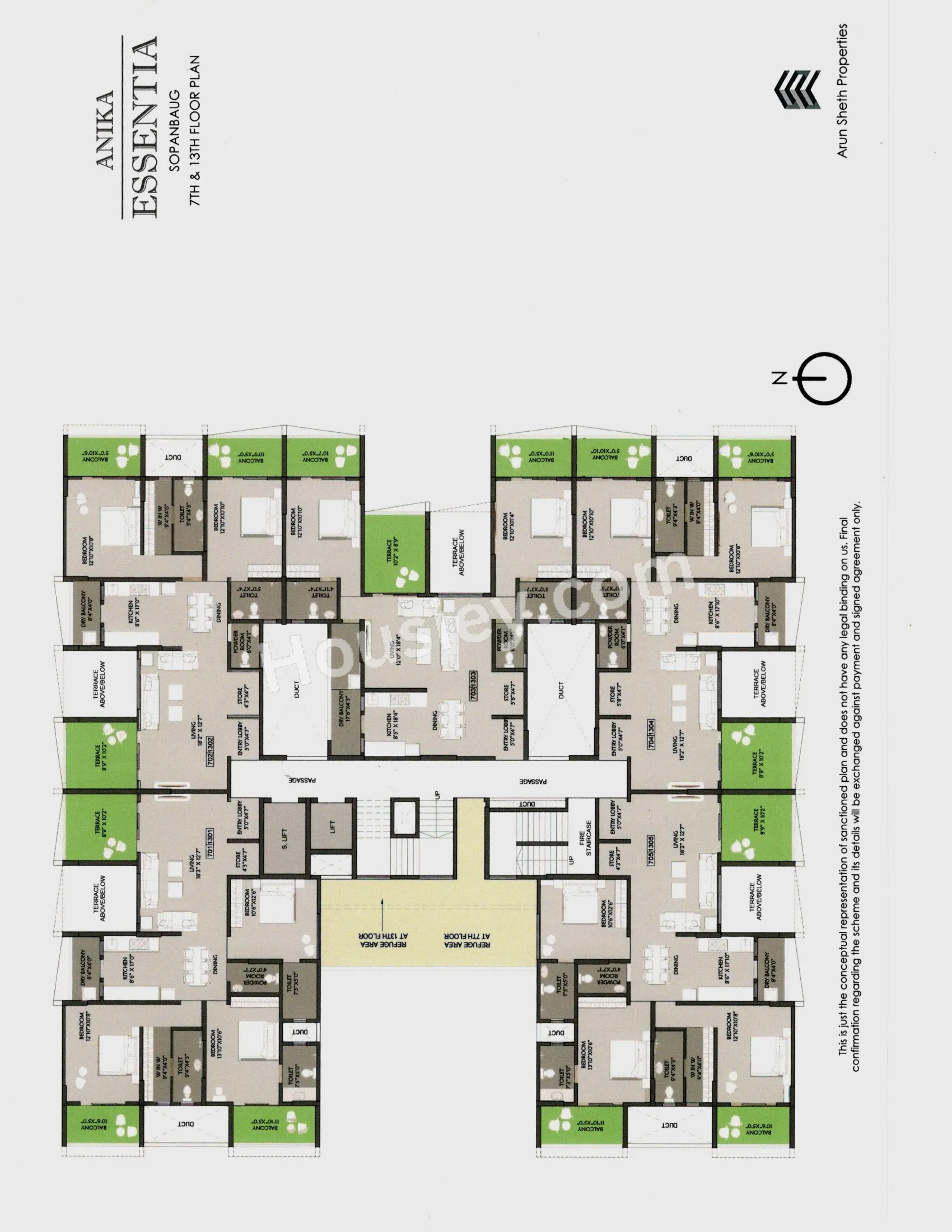 Anika Essentia Floor plan 2
