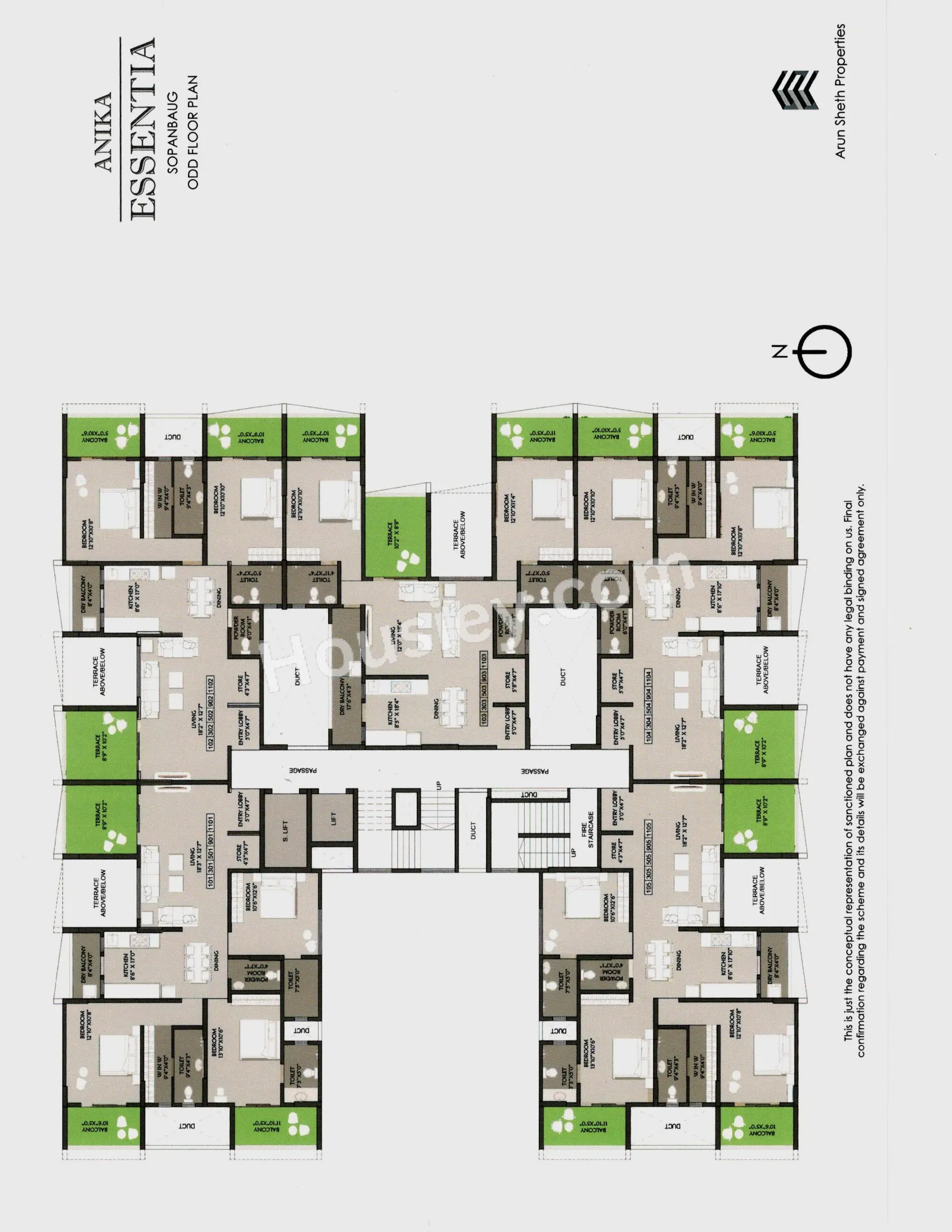 Anika Essentia Floor plan 3