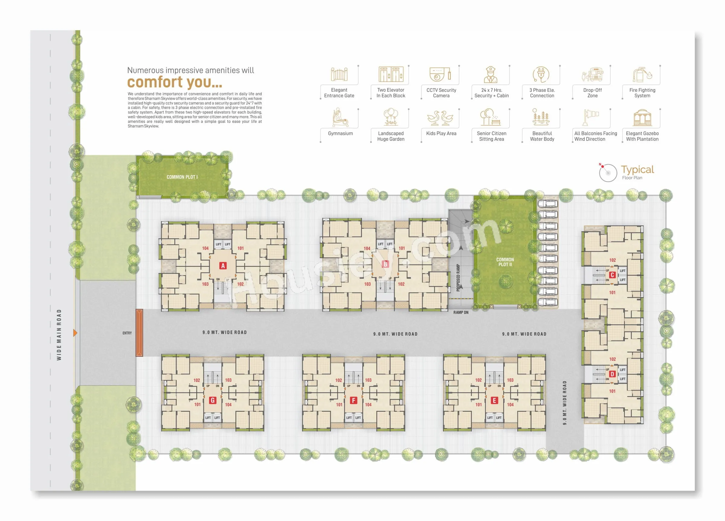Anjani Sharnam Skyview Floor Plan
