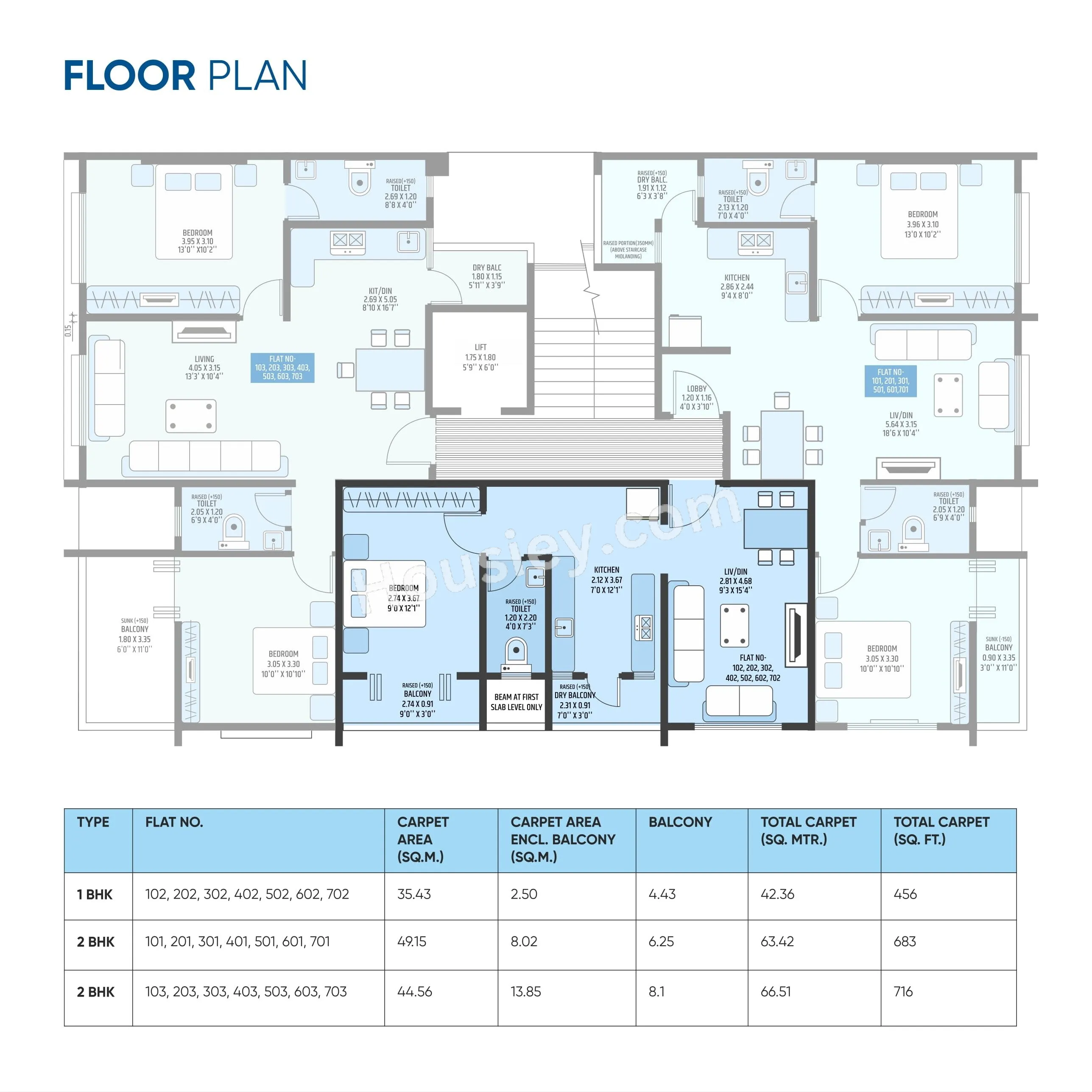 Anshul Ira Floor plan 2
