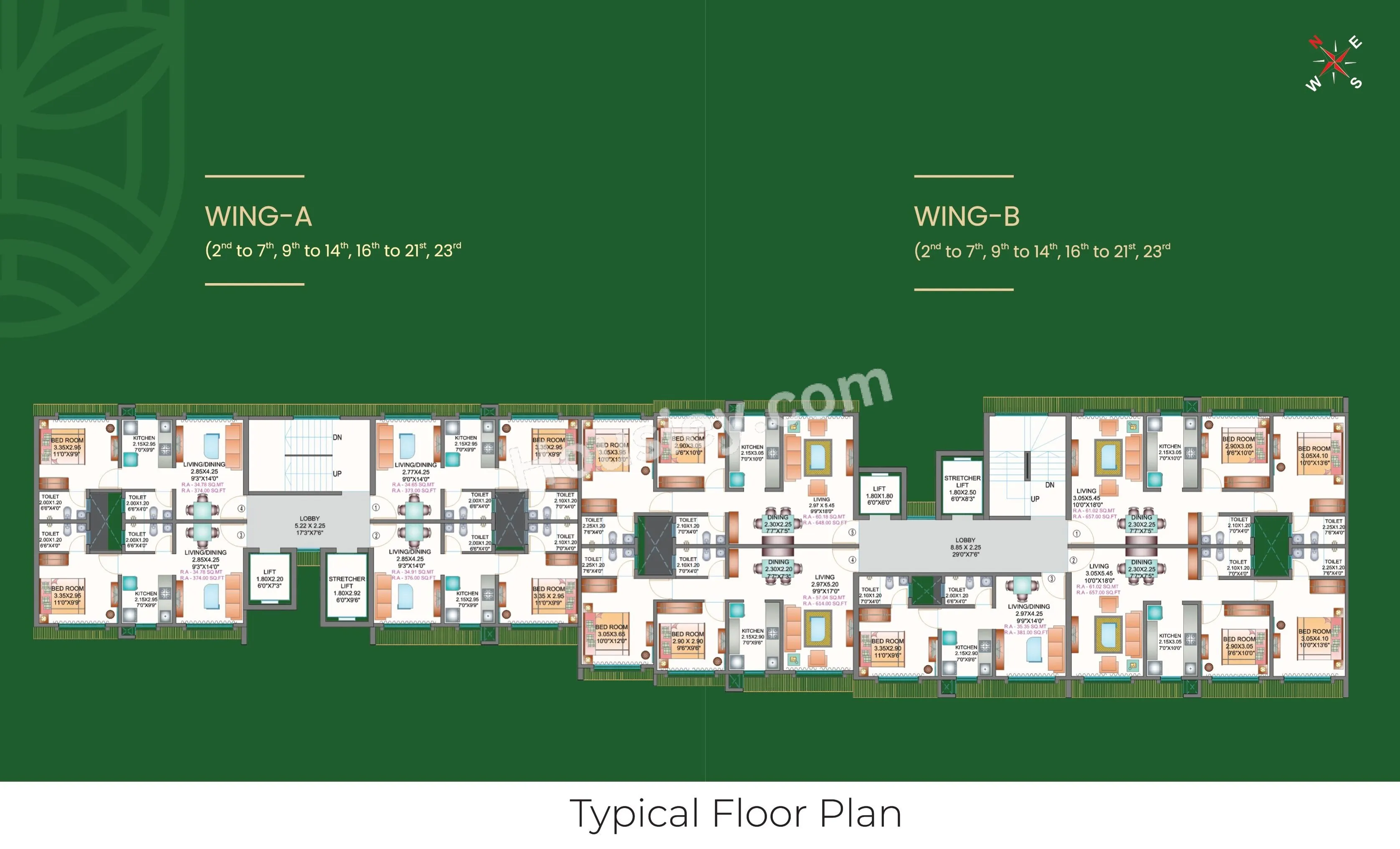 Apex Green Wood Floor Plan