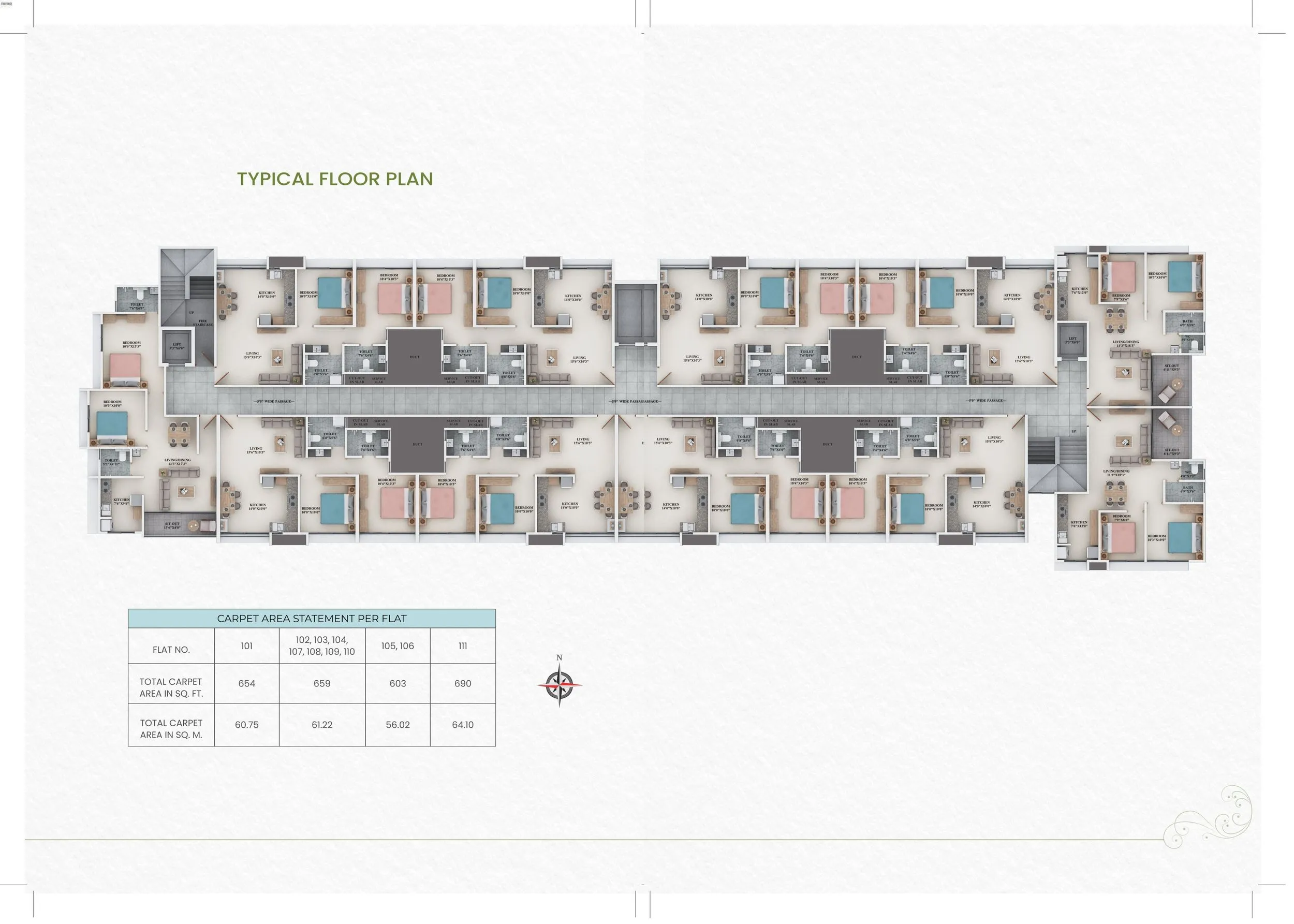 Arc Finezza Floor Plan