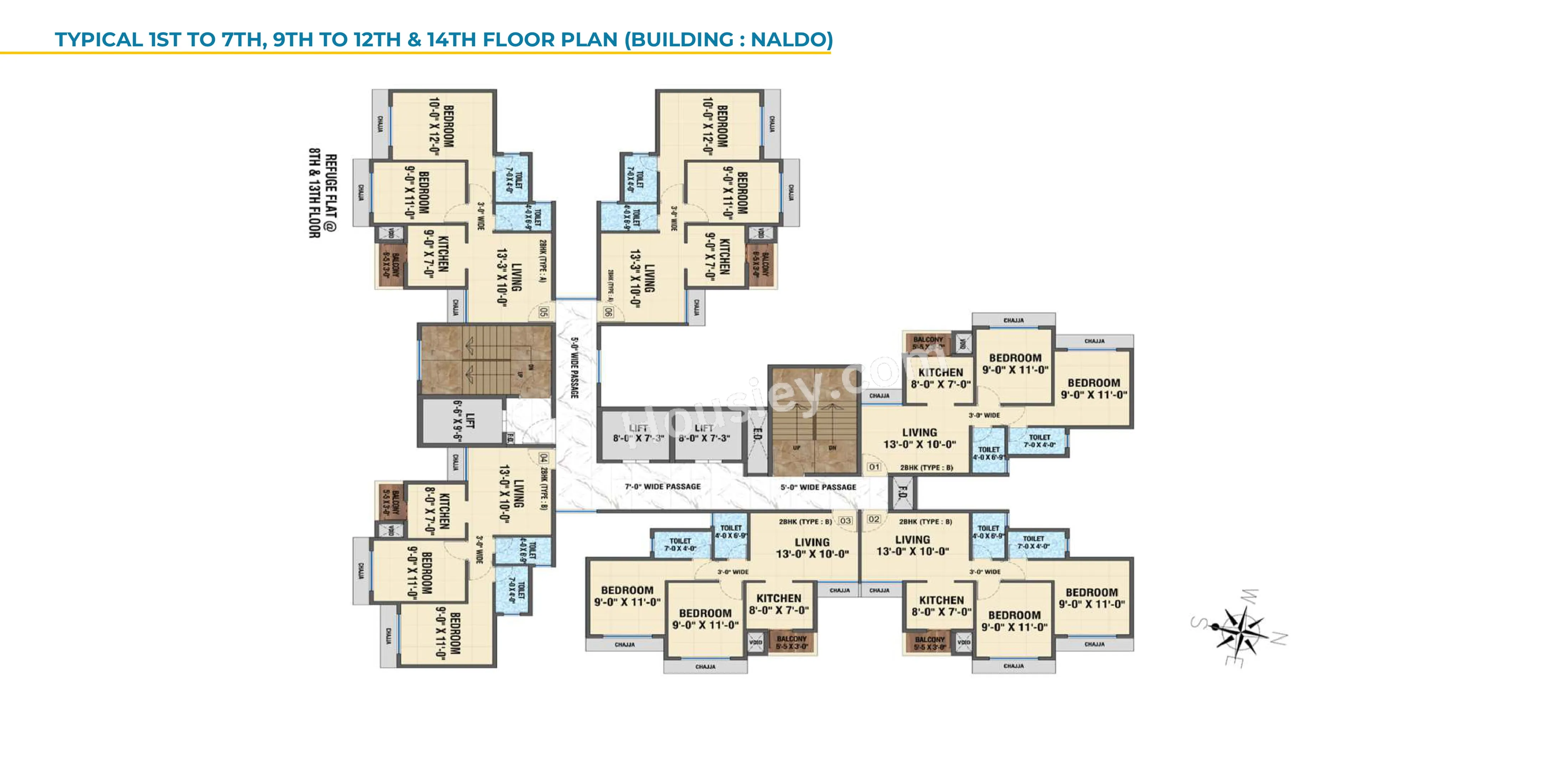 Arihant Aaradhya Floor plan 2