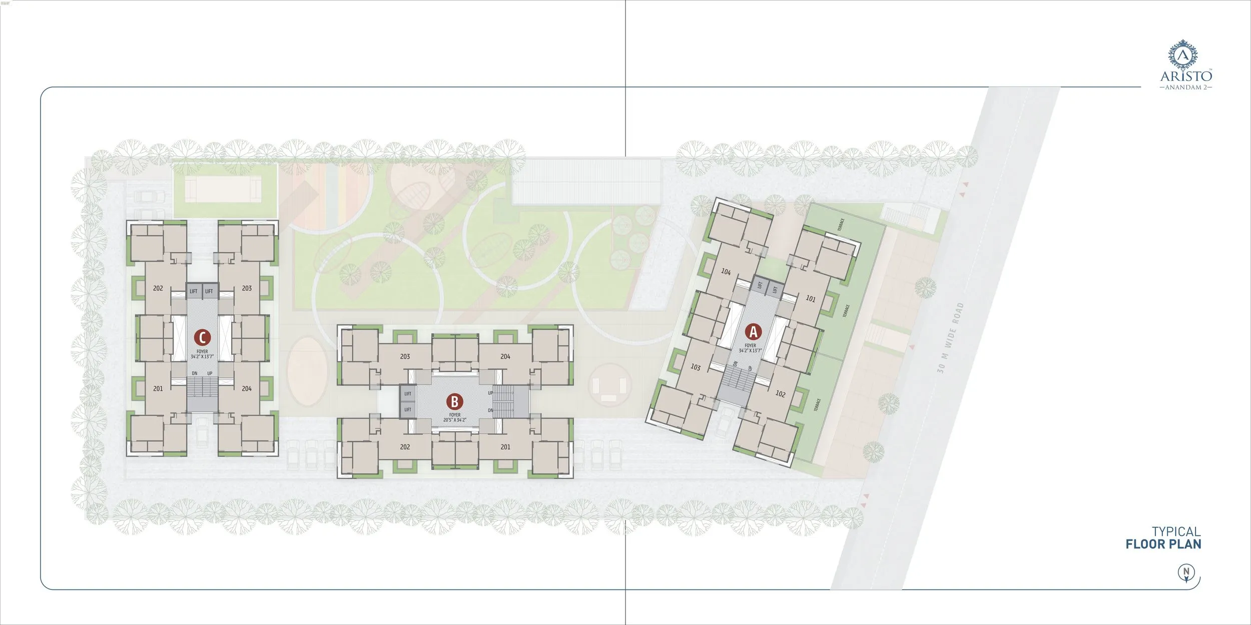 Aristo Anandam 2 Floor plan 2