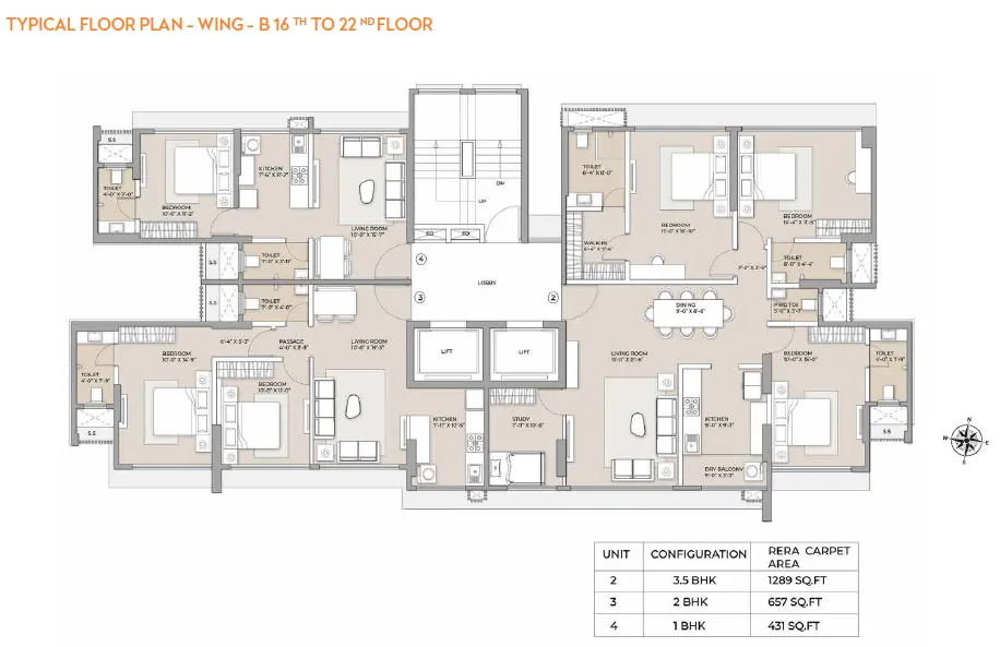 Arkade Crown Floor plan 2