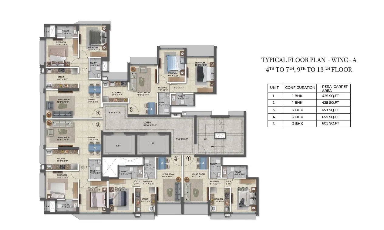 Arkade Prime Floor plan 2