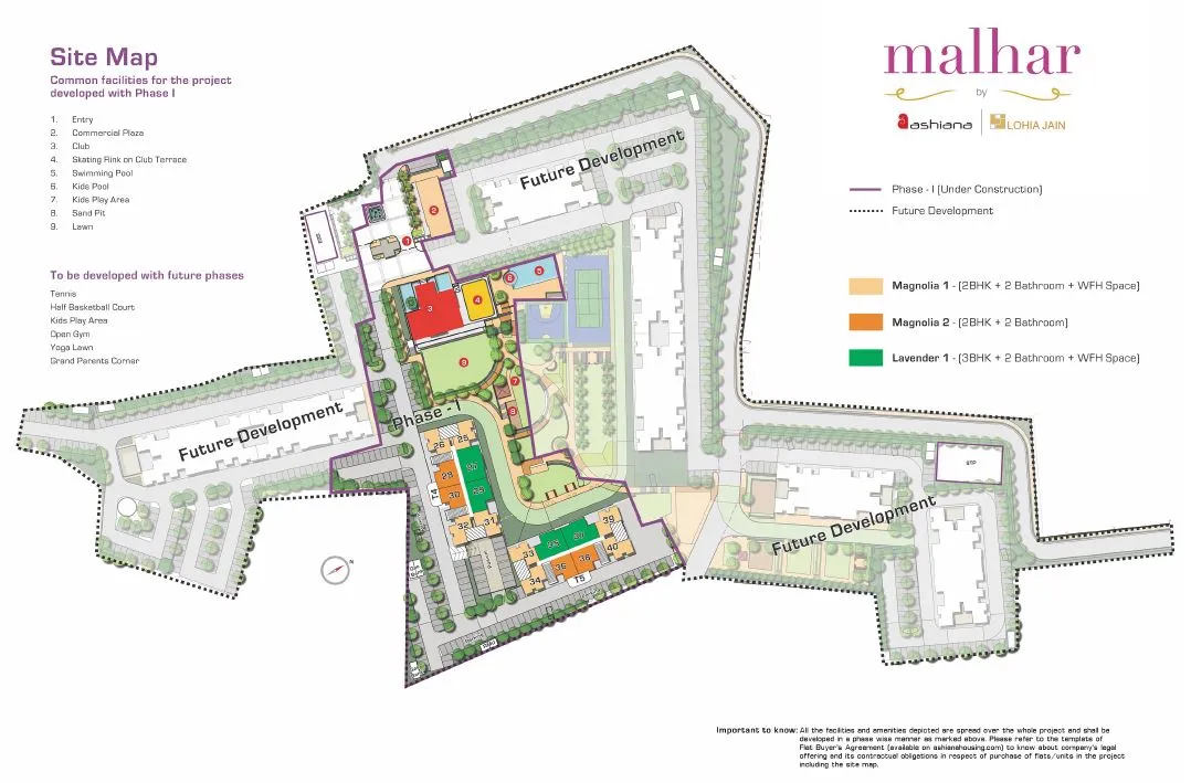 Ashiana Malhar Master Plan