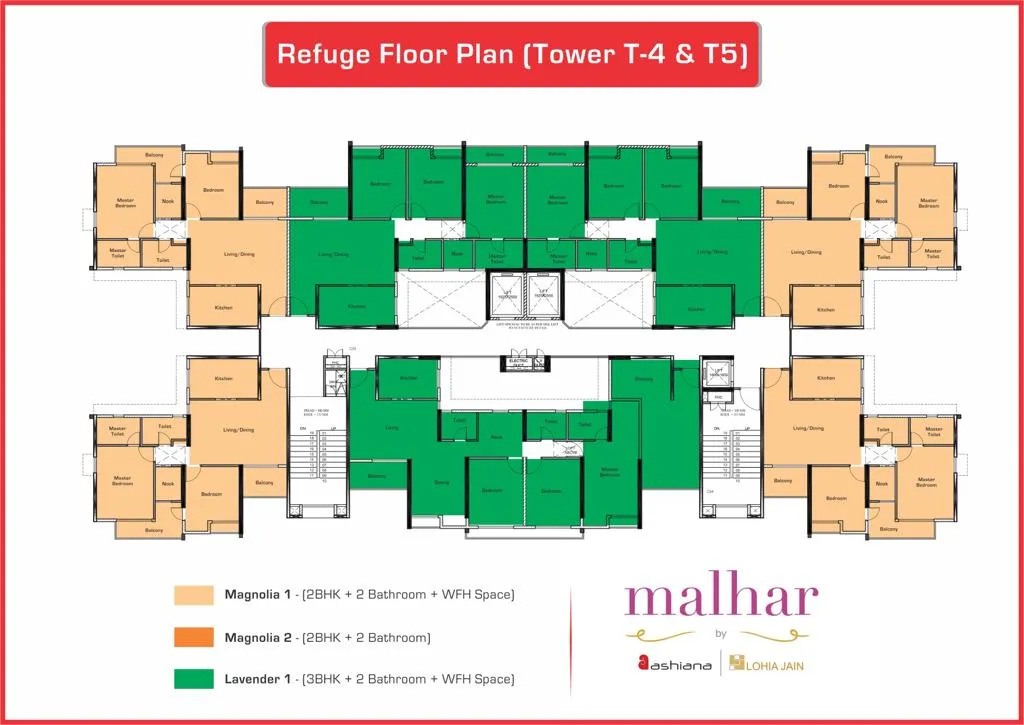 Ashiana Malhar Floor plan 2