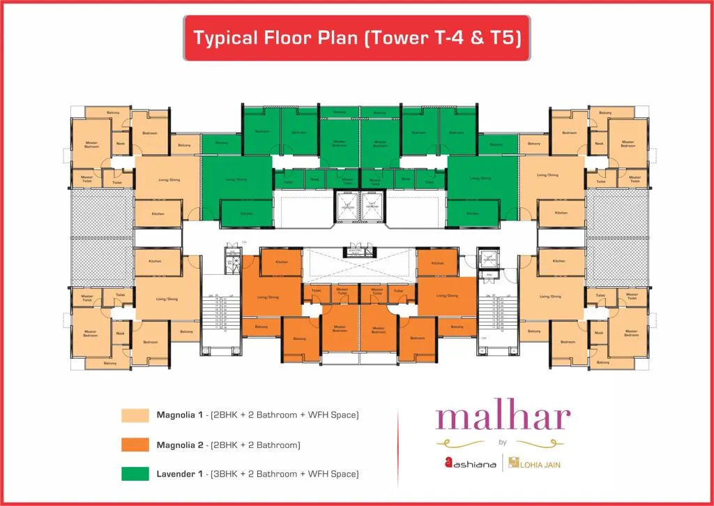 Ashiana Malhar Floor plan 1