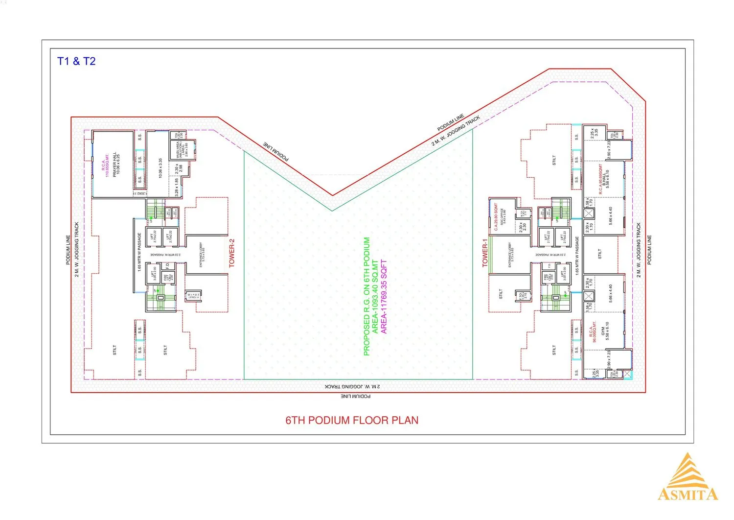 Asmita Grand Maison Master Plan