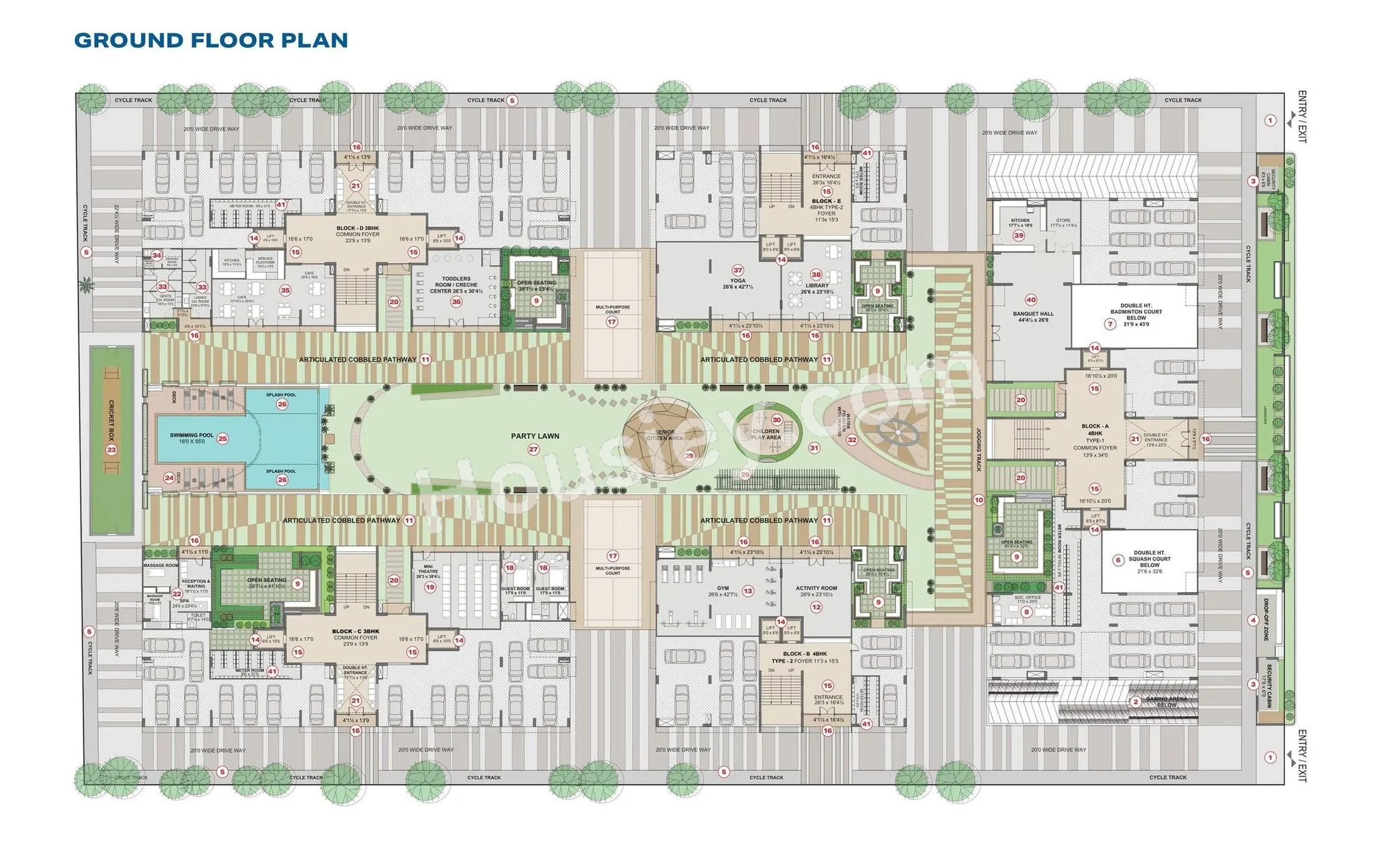 Atishay Shivalay Asteria Master Plan