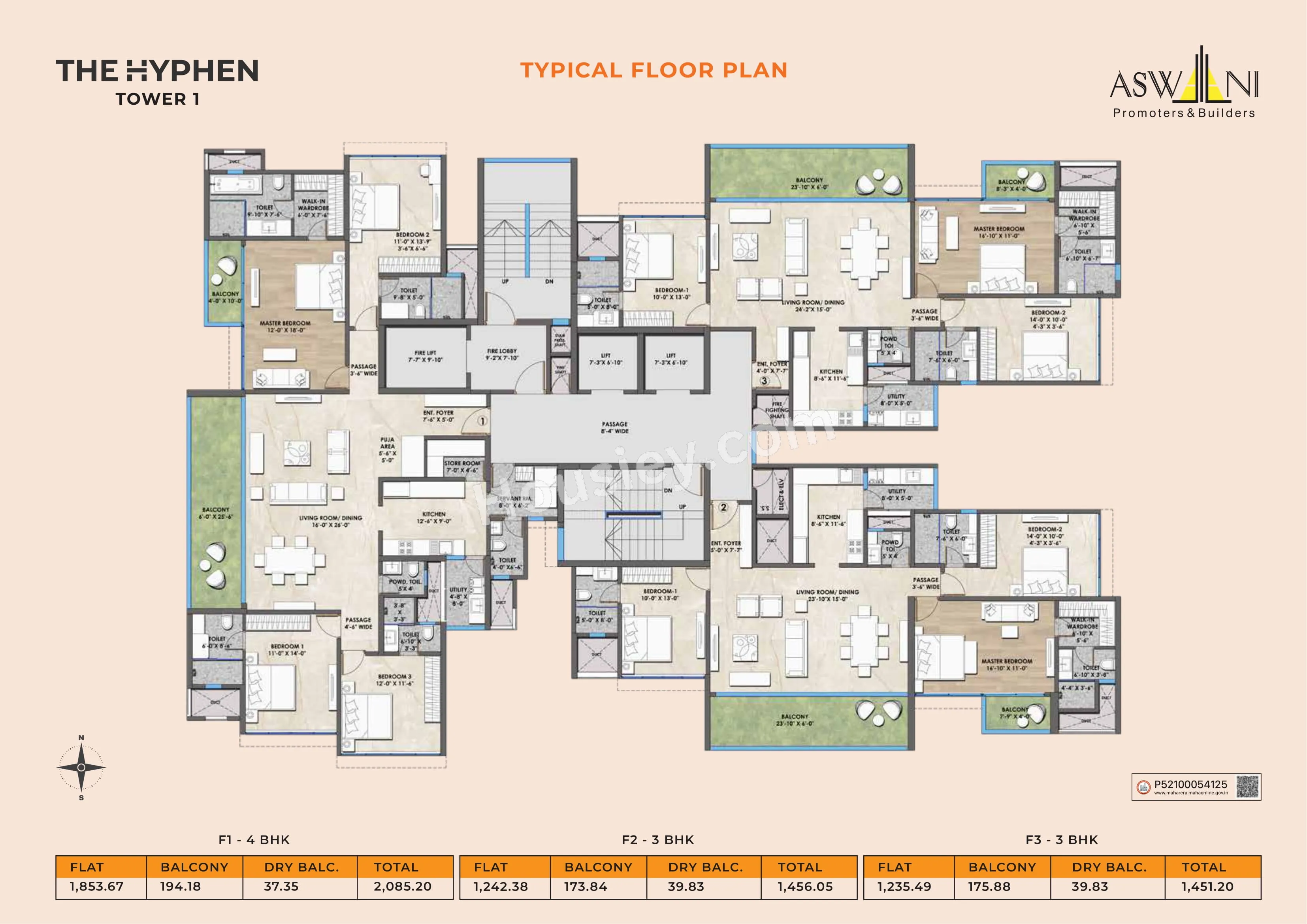 Aswani The Hyphen Floor plan 2
