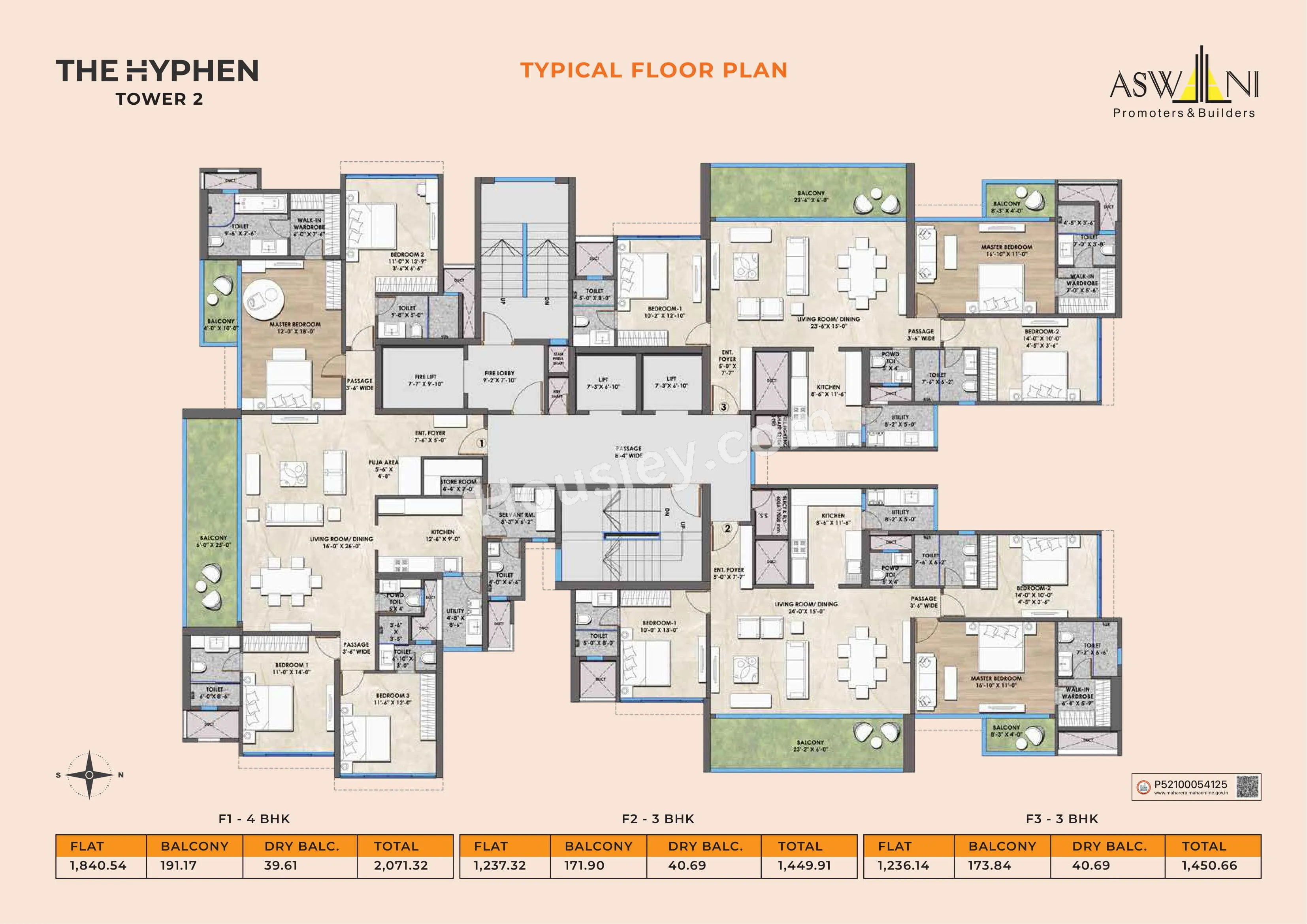 Aswani The Hyphen Floor plan 4