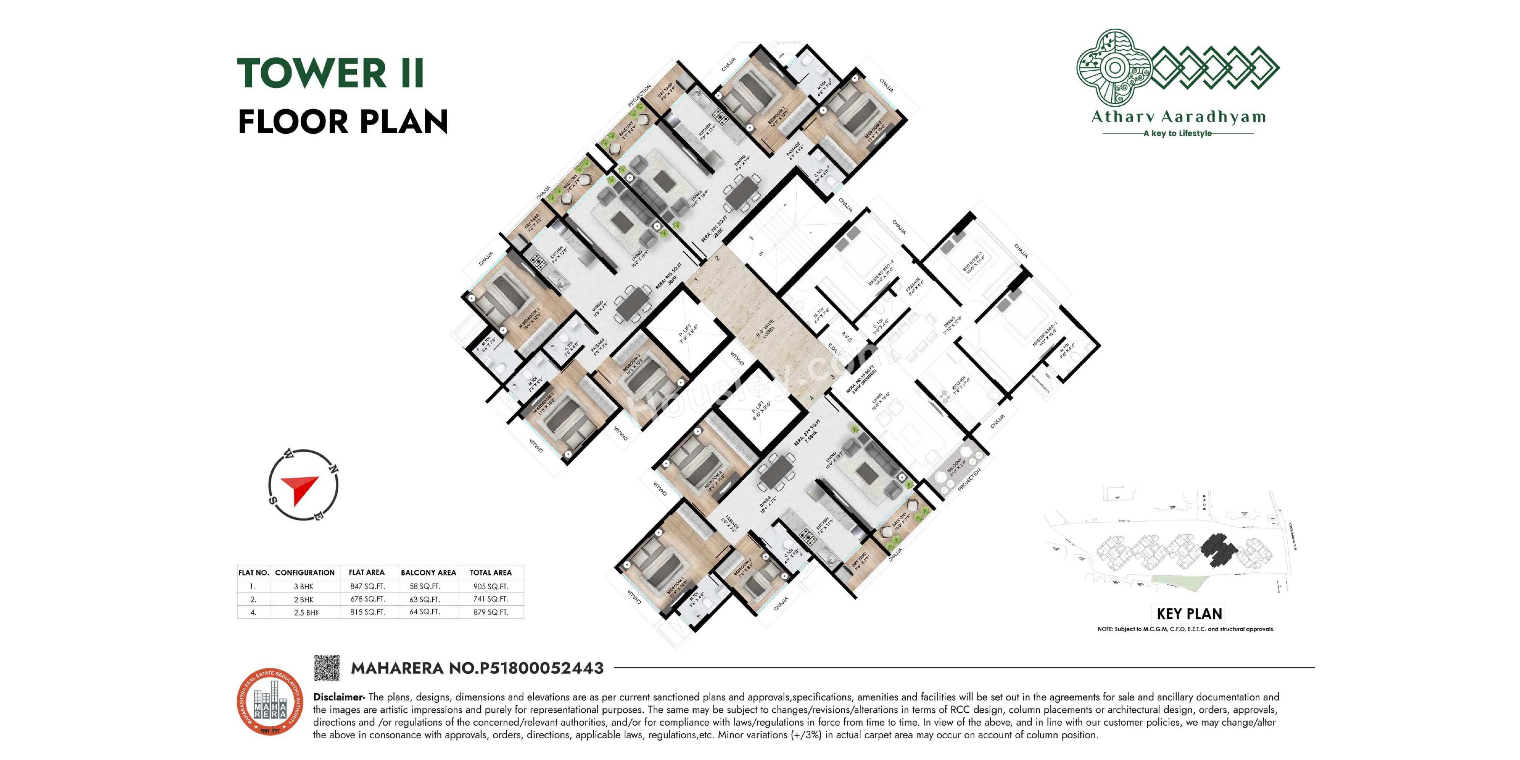 Atharv Aaradhyam Floor plan 3