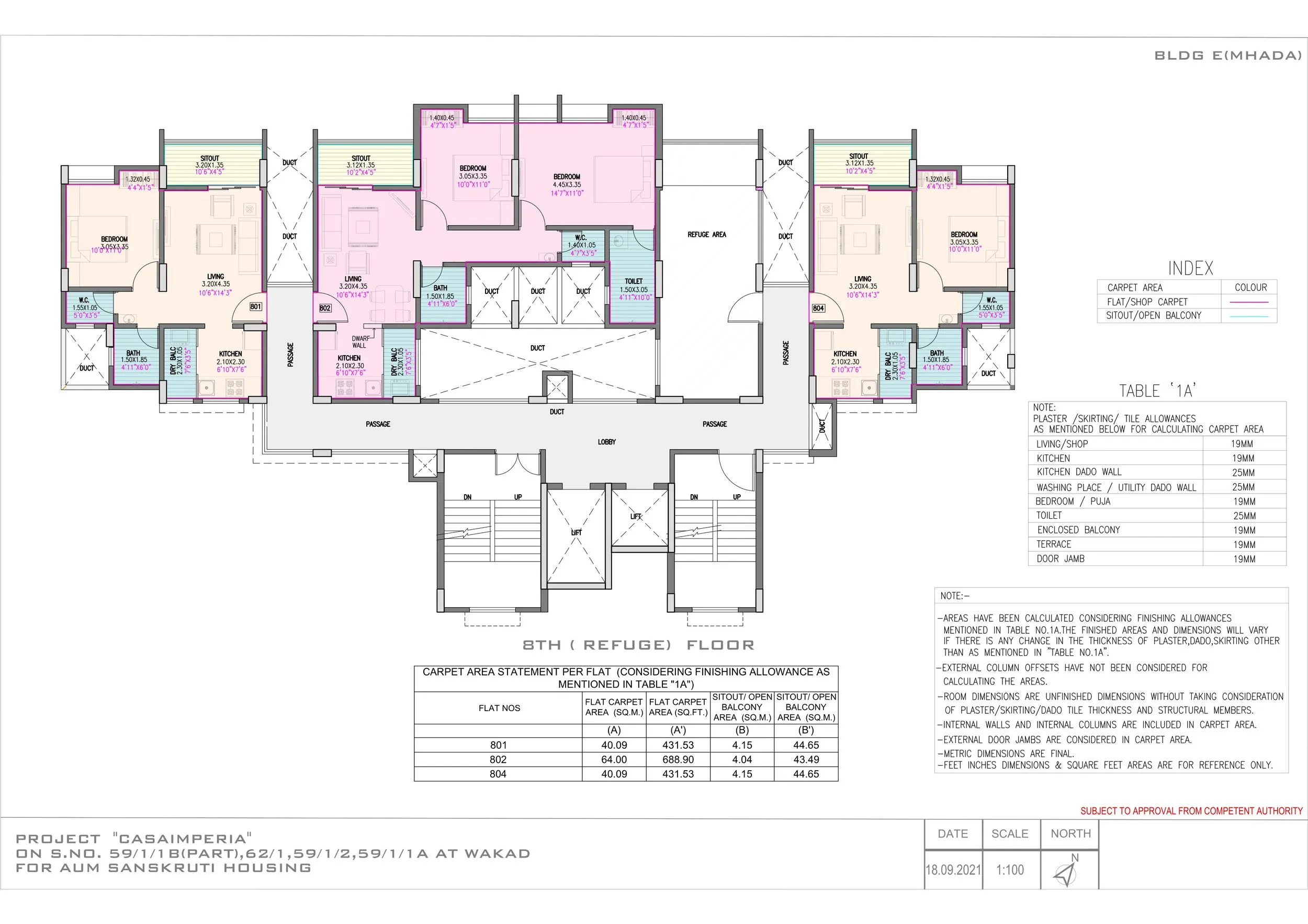 Aum Casa Imperia Floor plan 1