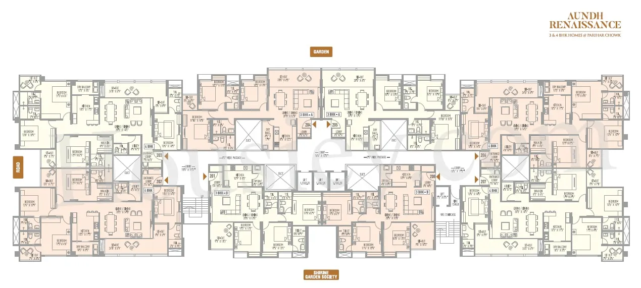 VB Aundh Renaissance Floor plan 2