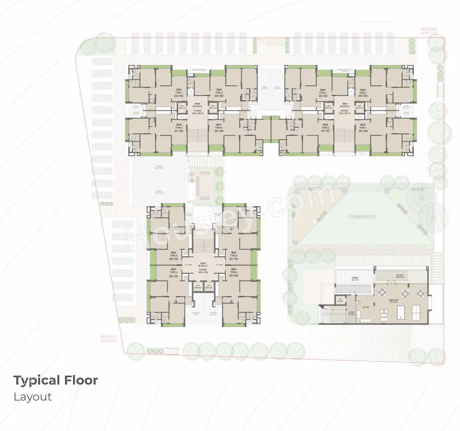 Avirat Silver Luxuria Floor plan 1