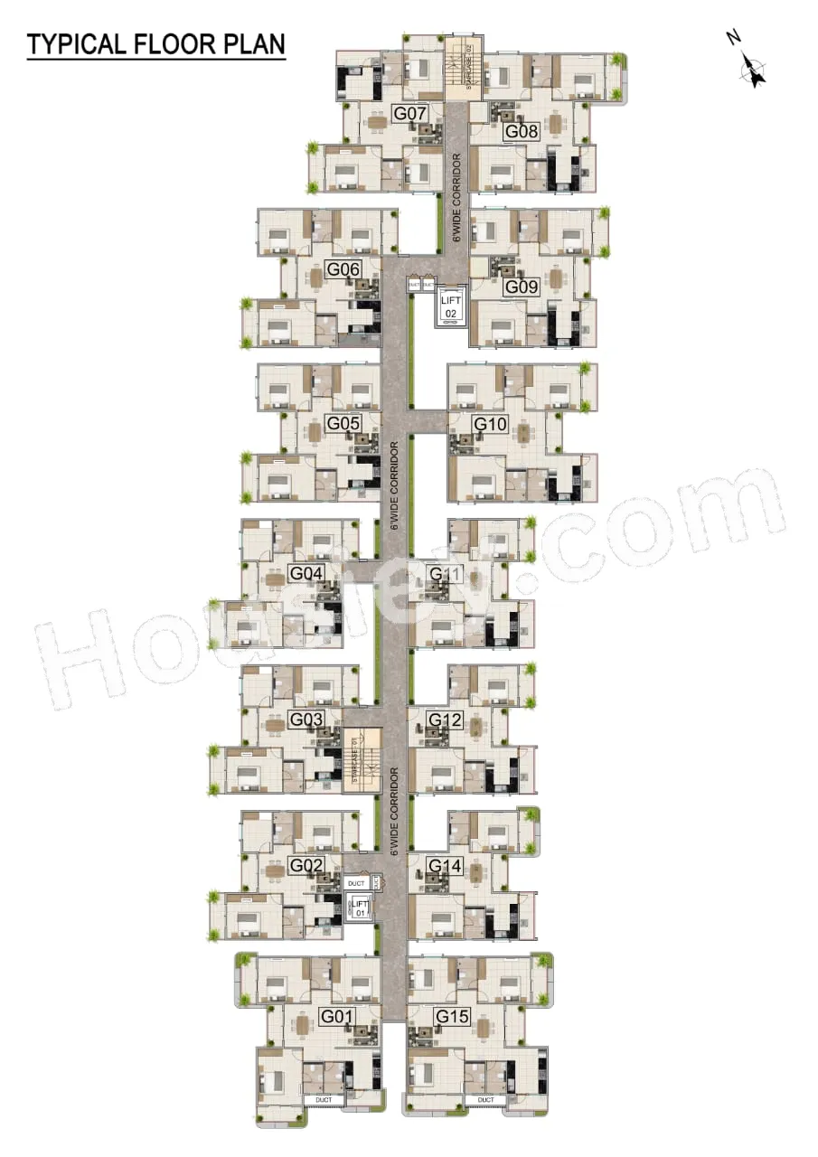 Axis Oaklyn Floor Plan