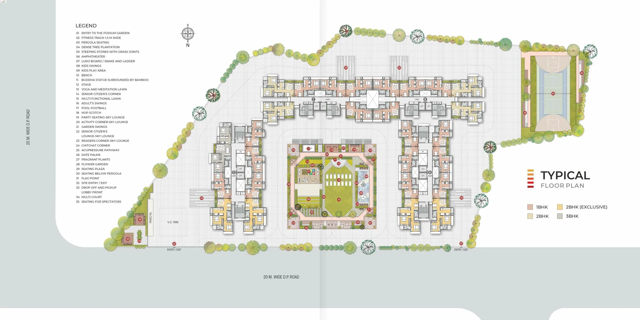 Bachraj Legend Master Plan