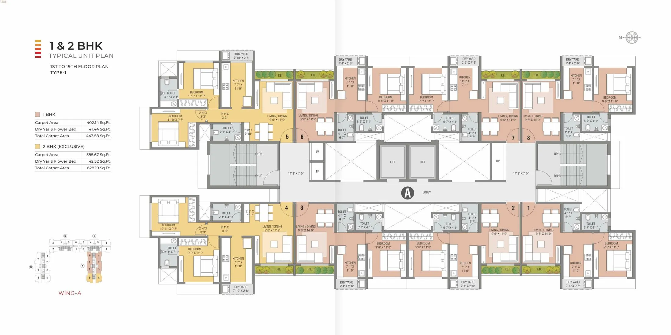 Bachraj Legend Floor plan 1