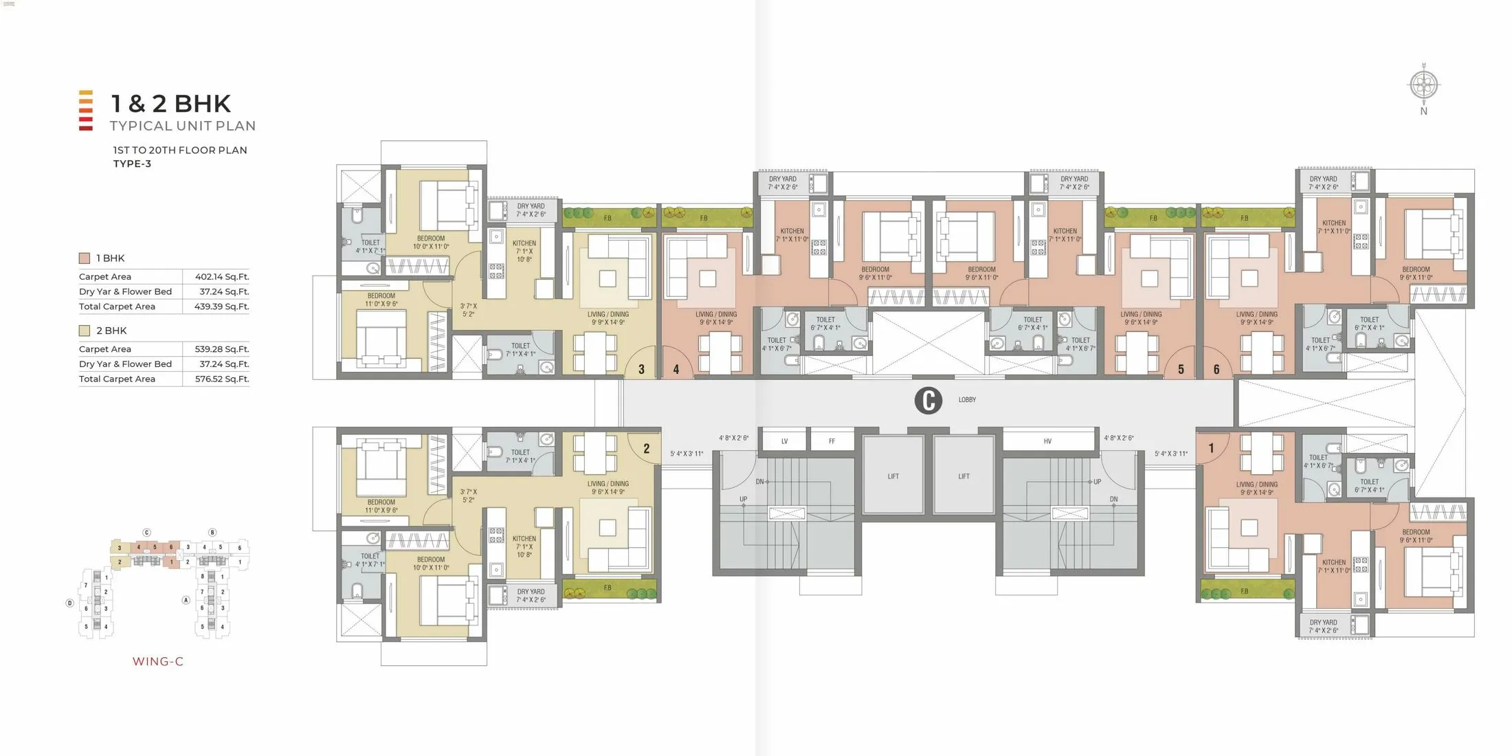 Bachraj Legend Floor plan 3