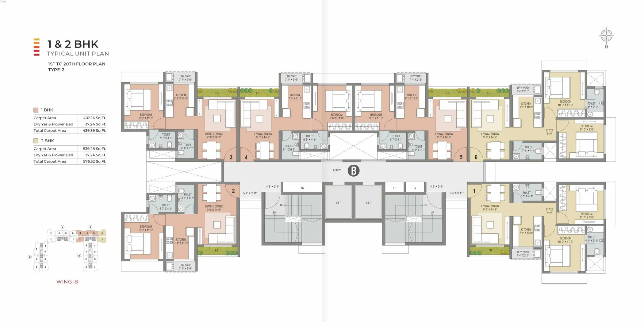 Bachraj Legend Floor plan 2