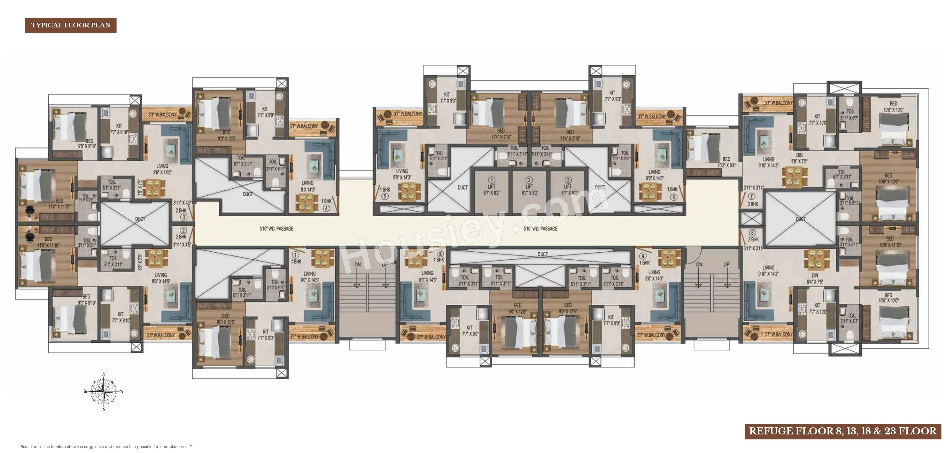 Balaji Heights Floor Plan