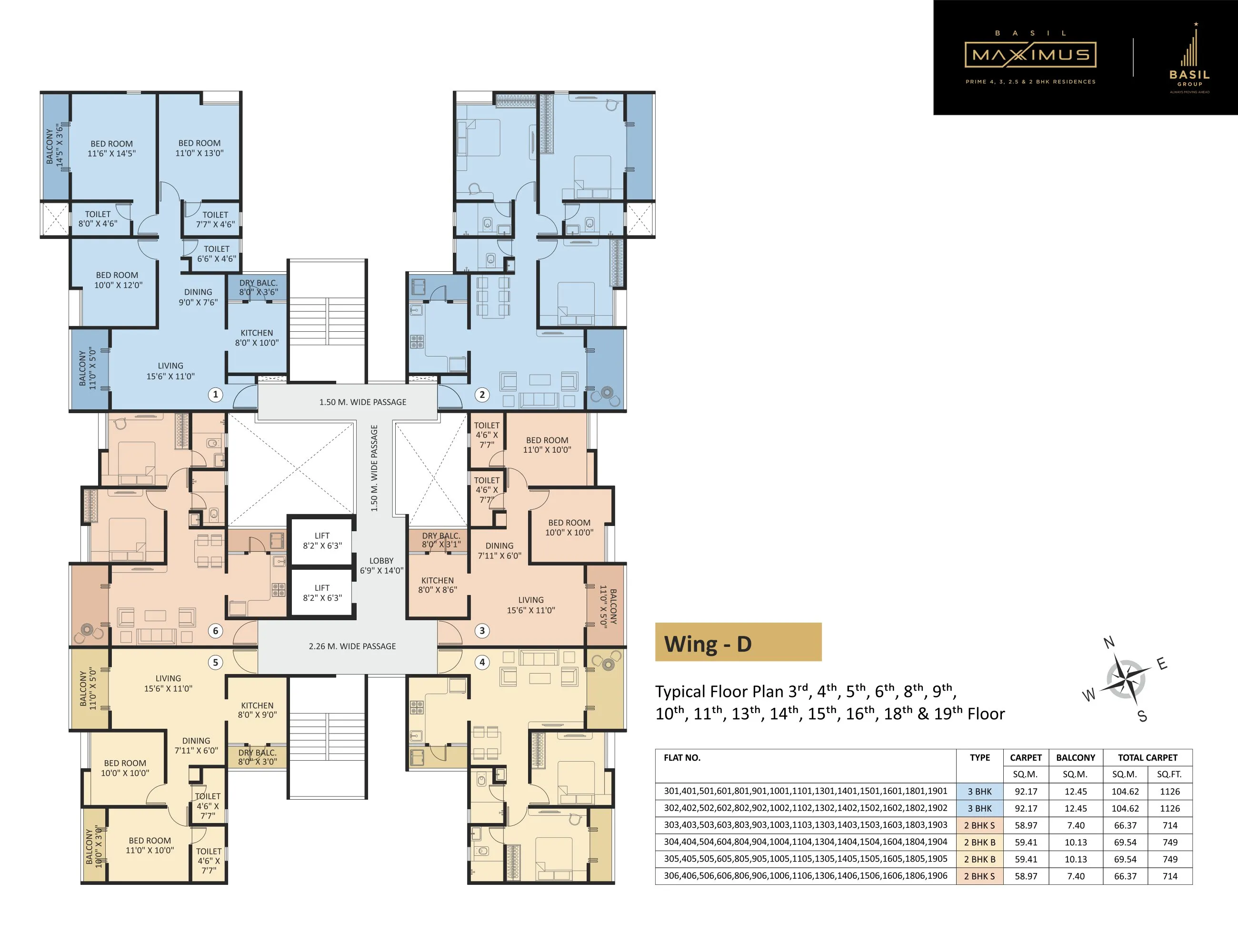 Basil Maximus Floor plan 1