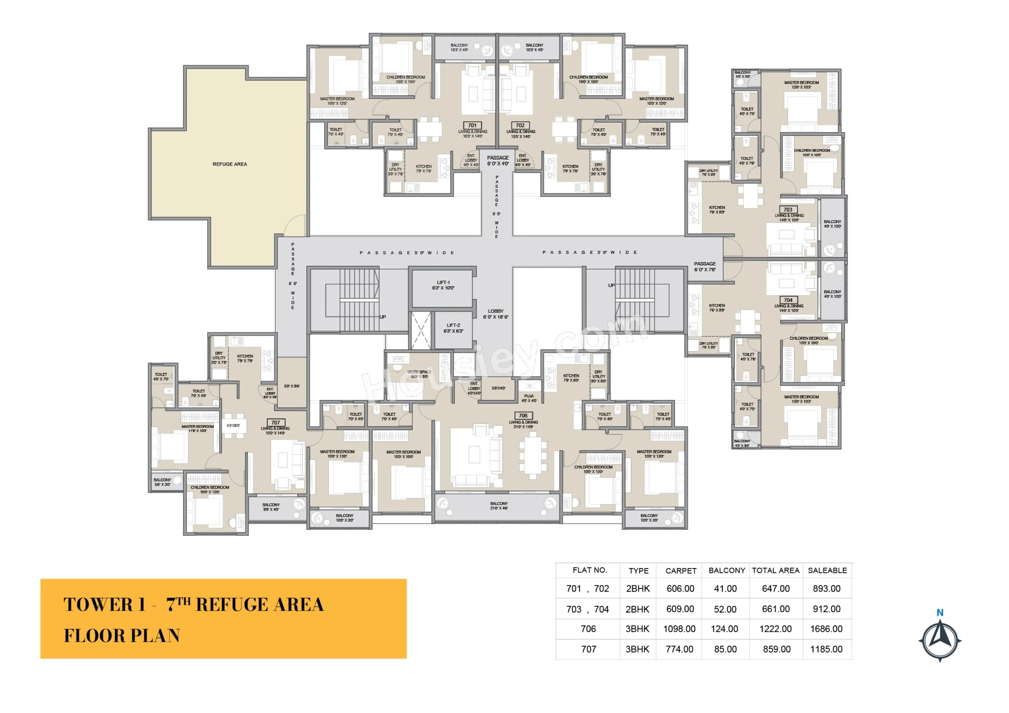 Belmont Skyverse Floor plan 2
