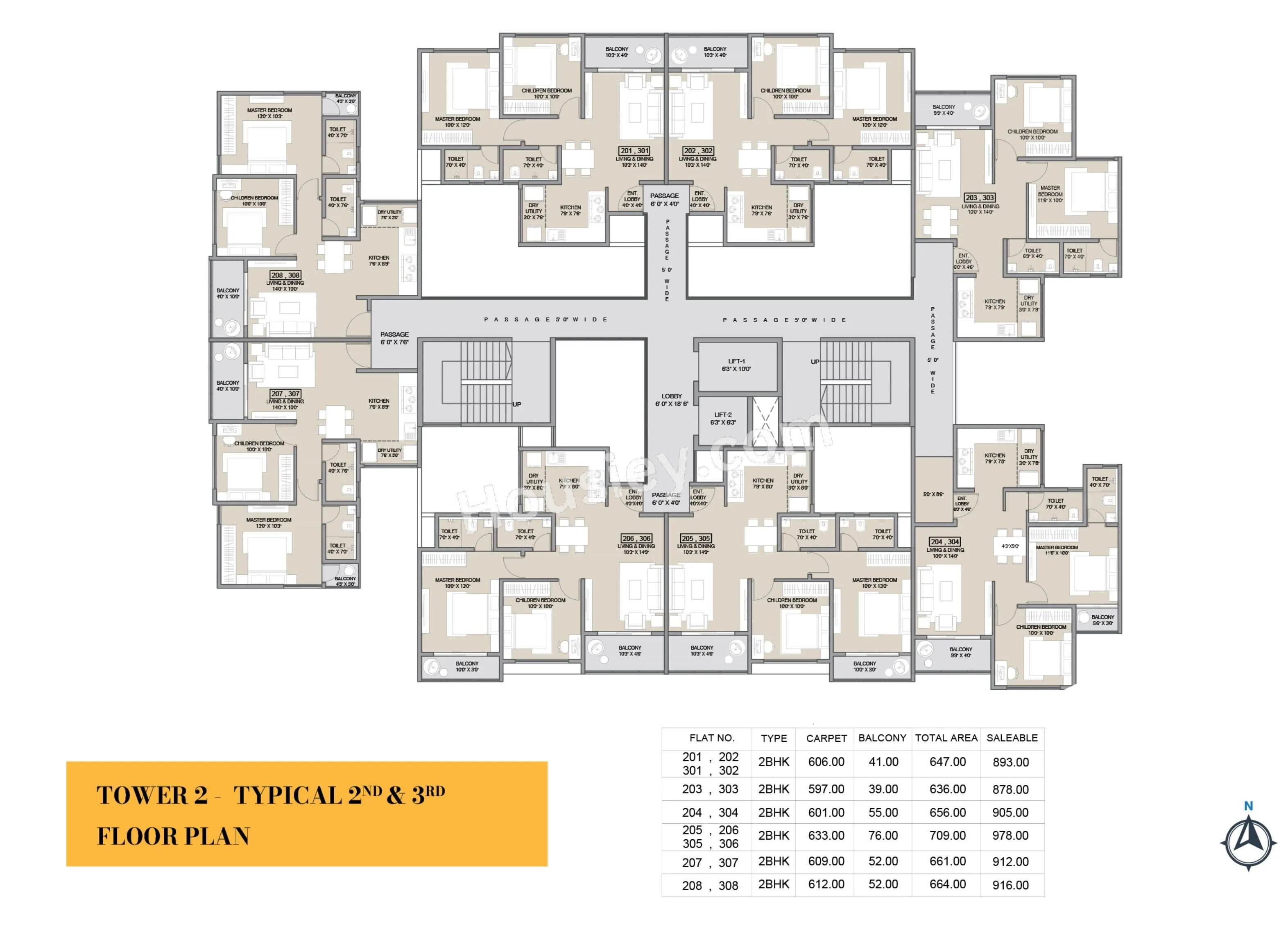 Belmont Skyverse Floor plan 6