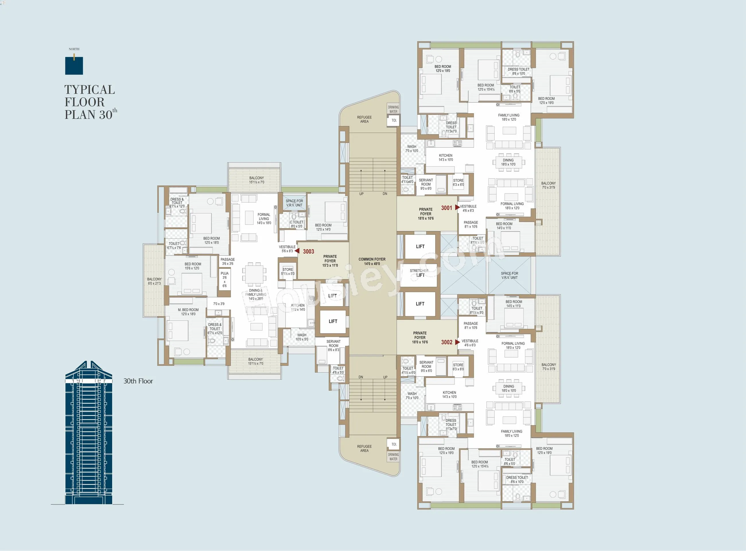 Beverly The 31st Floor plan 1