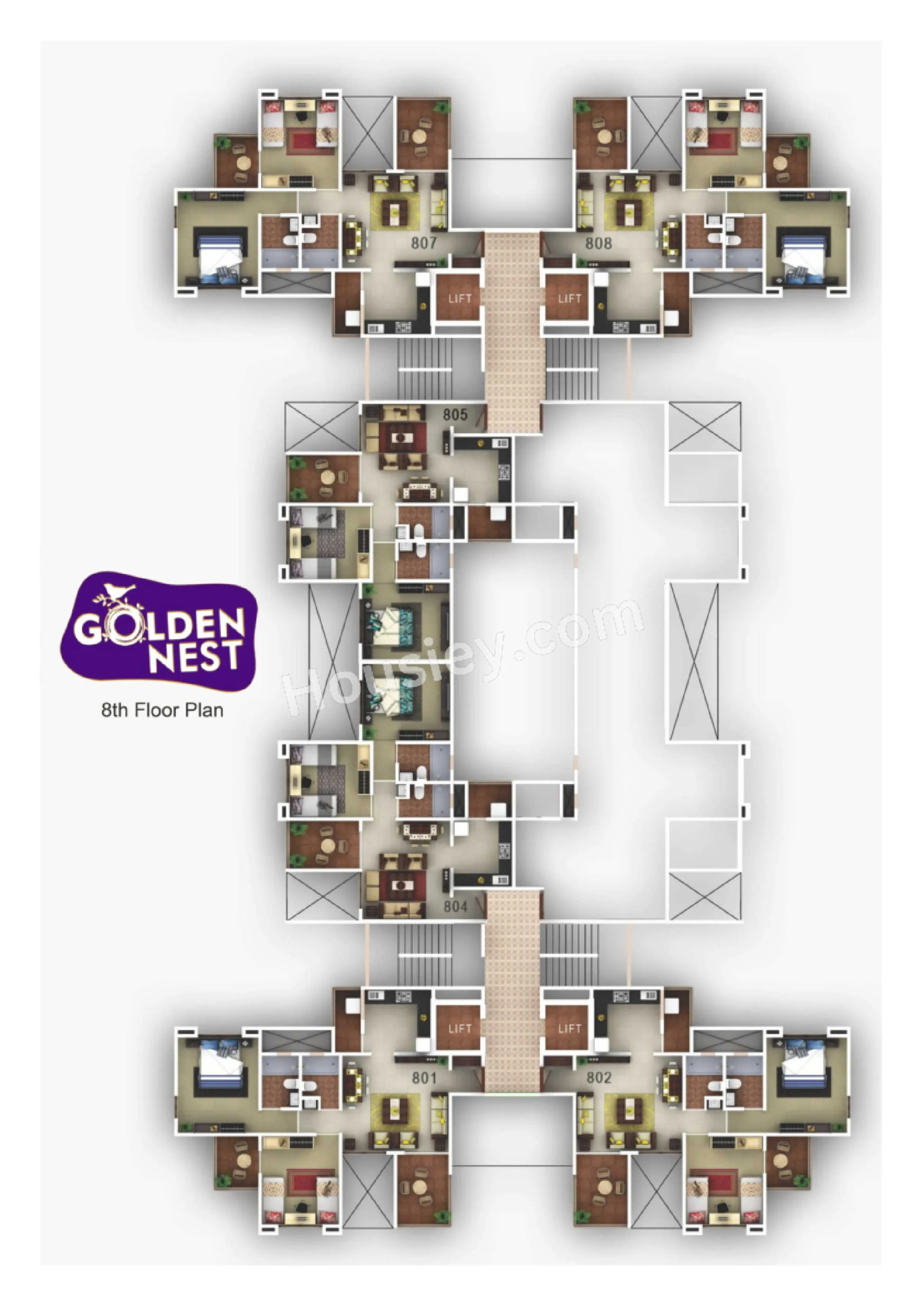 Bhagwat Pardeshi Golden Nest Floor plan 2