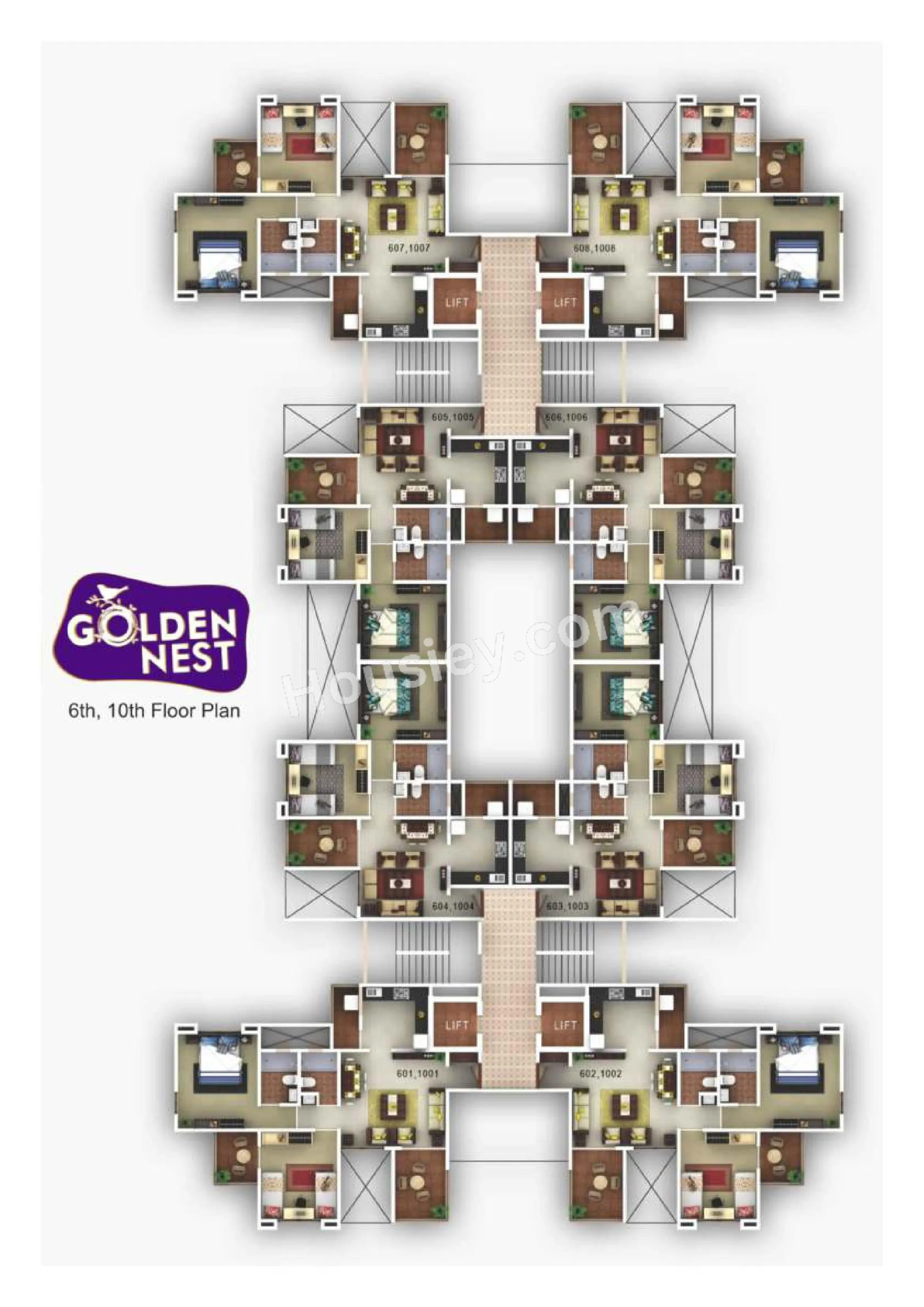 Bhagwat Pardeshi Golden Nest Floor plan 3