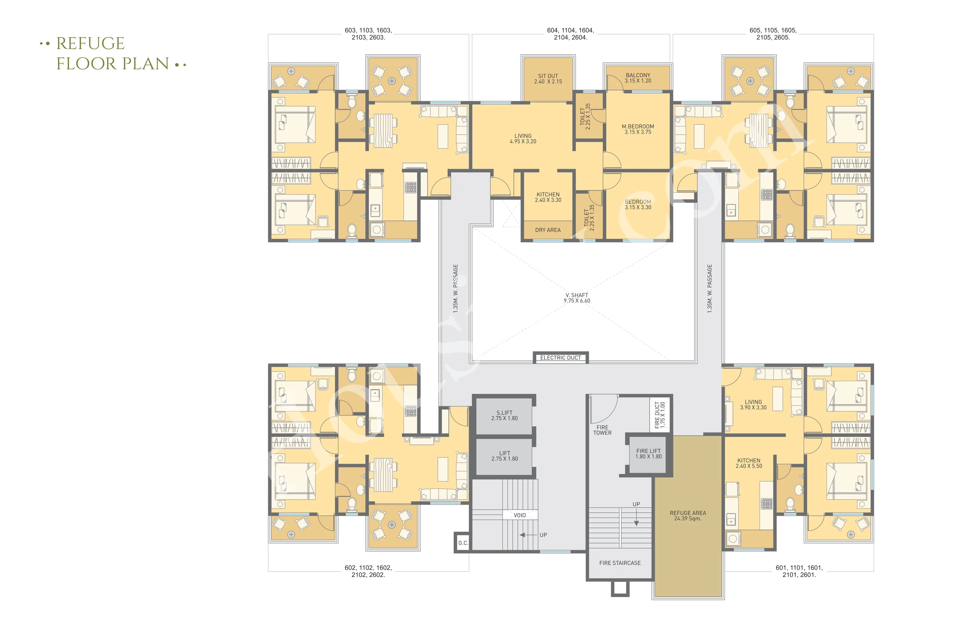 N-B Bhondve Bhalchandra Blessings Floor plan 1