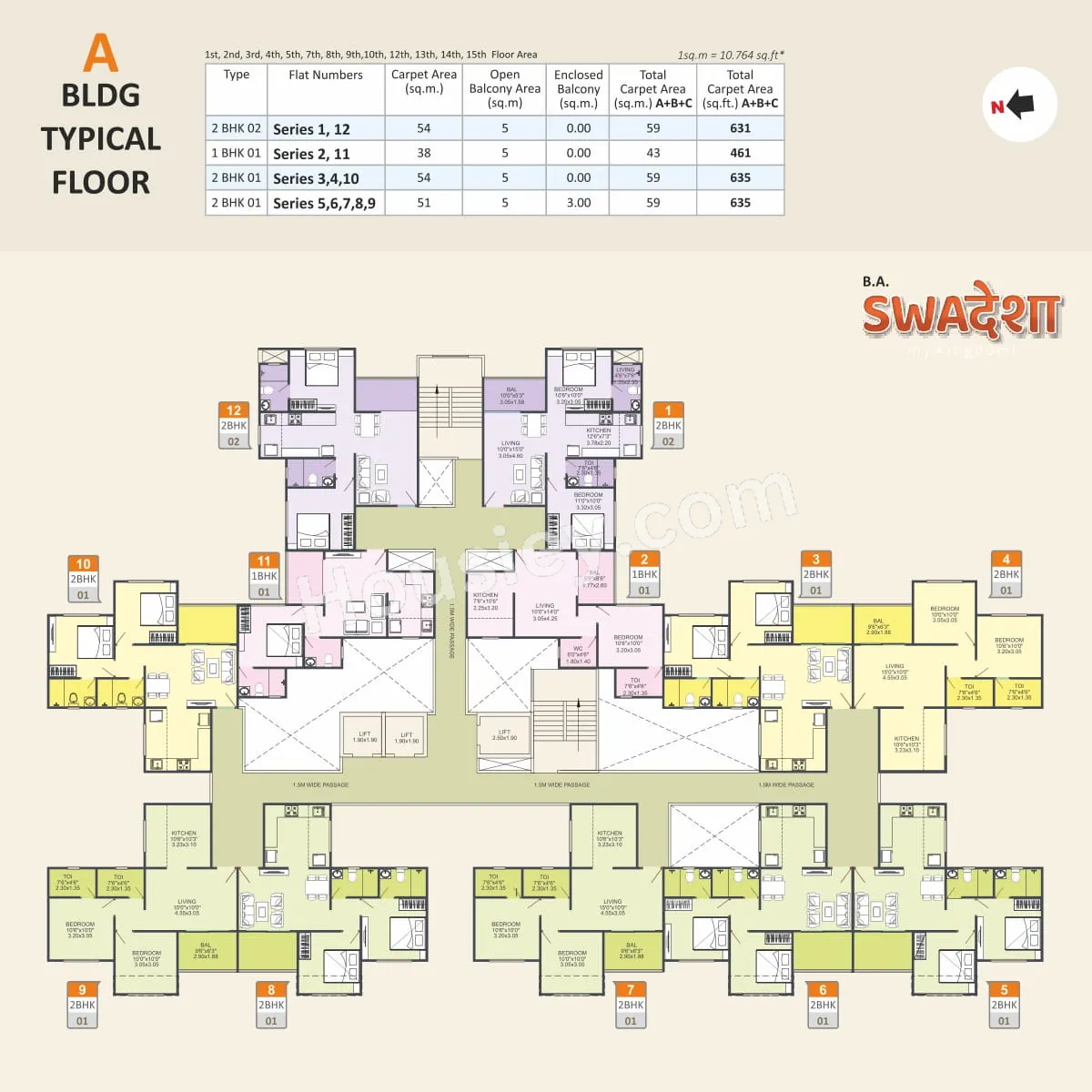 Bhandari Swadesha Floor plan 2