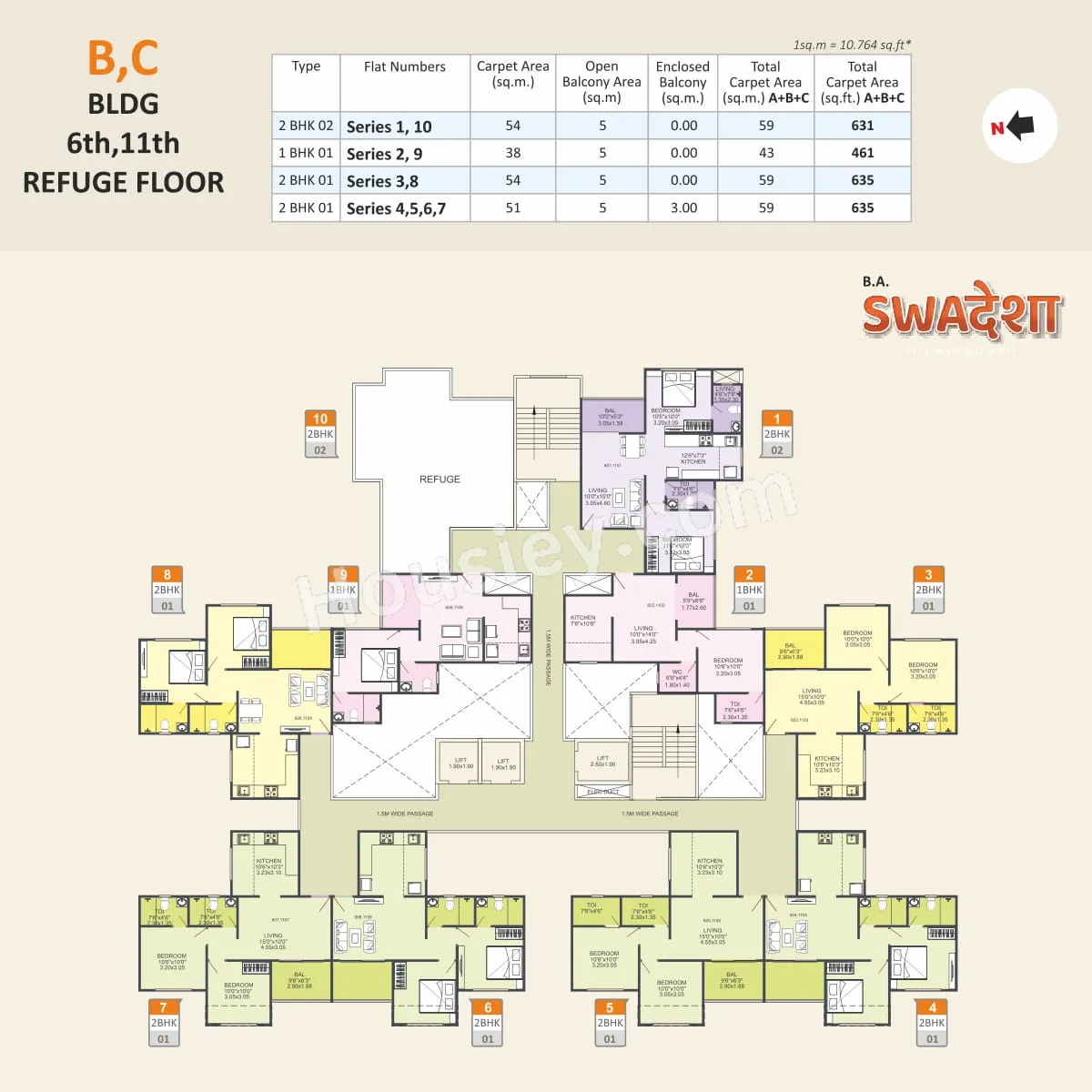 Bhandari Swadesha Floor plan 3