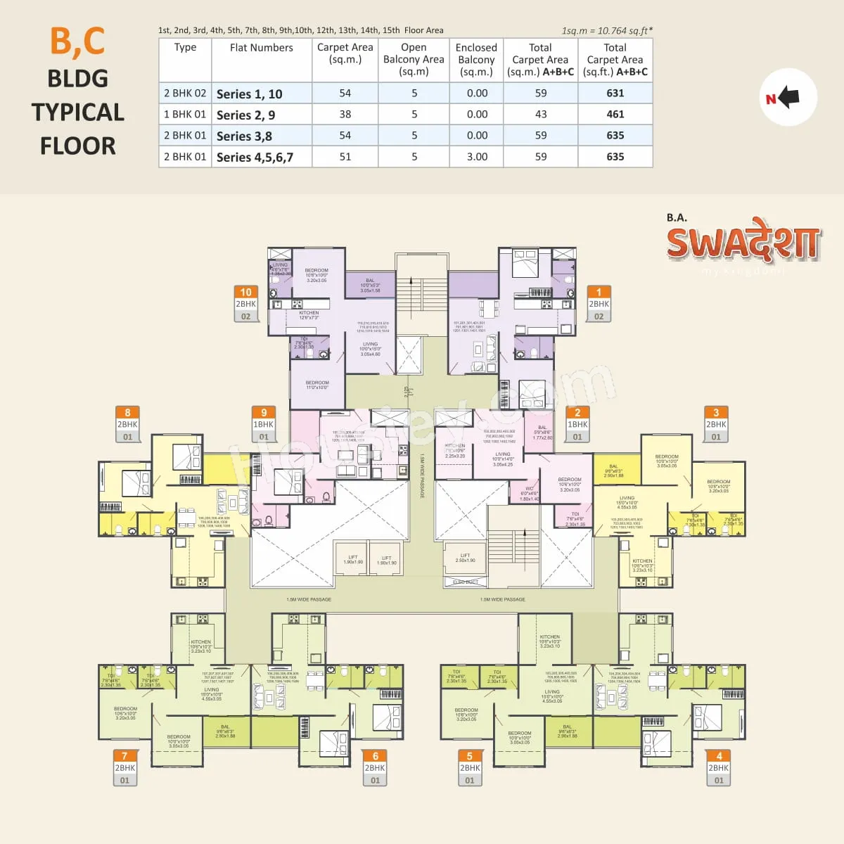 Bhandari Swadesha Floor plan 4