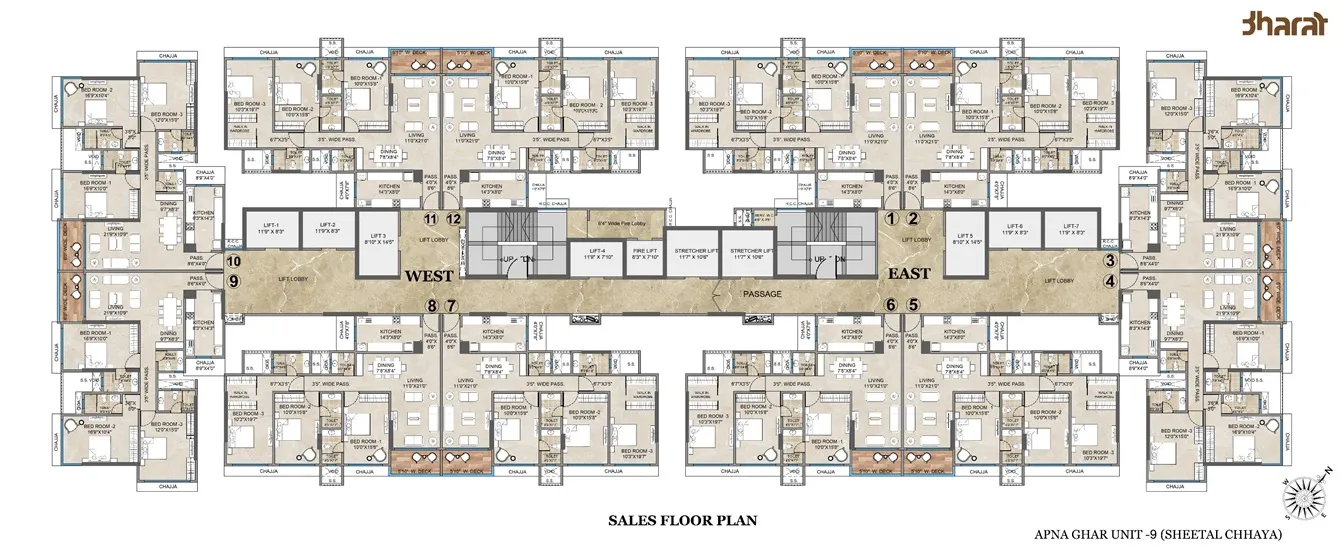 Bharat Alta Vista Floor plan 1