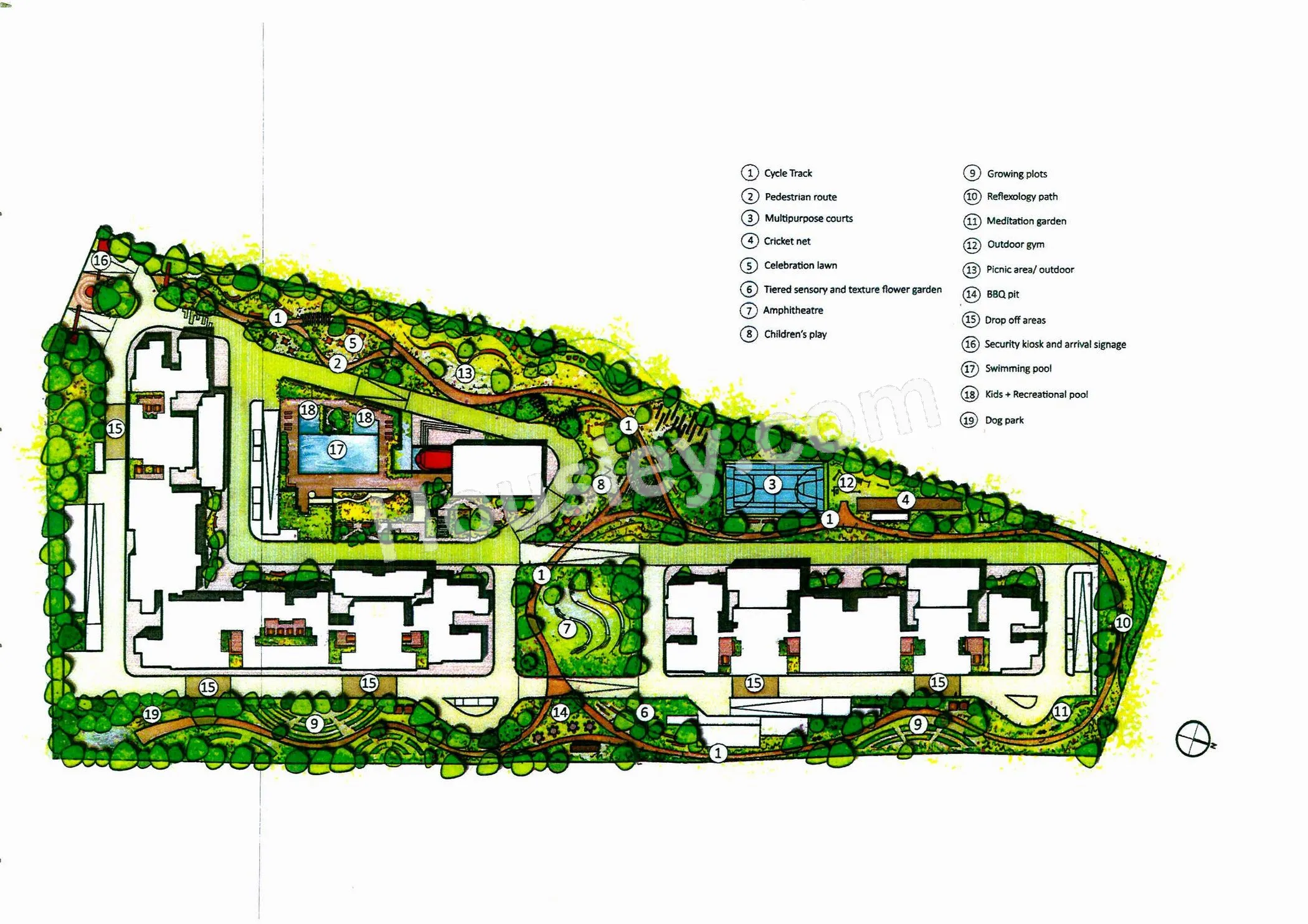 Bhartiya City Nikoo Homes 6 Floor plan 1