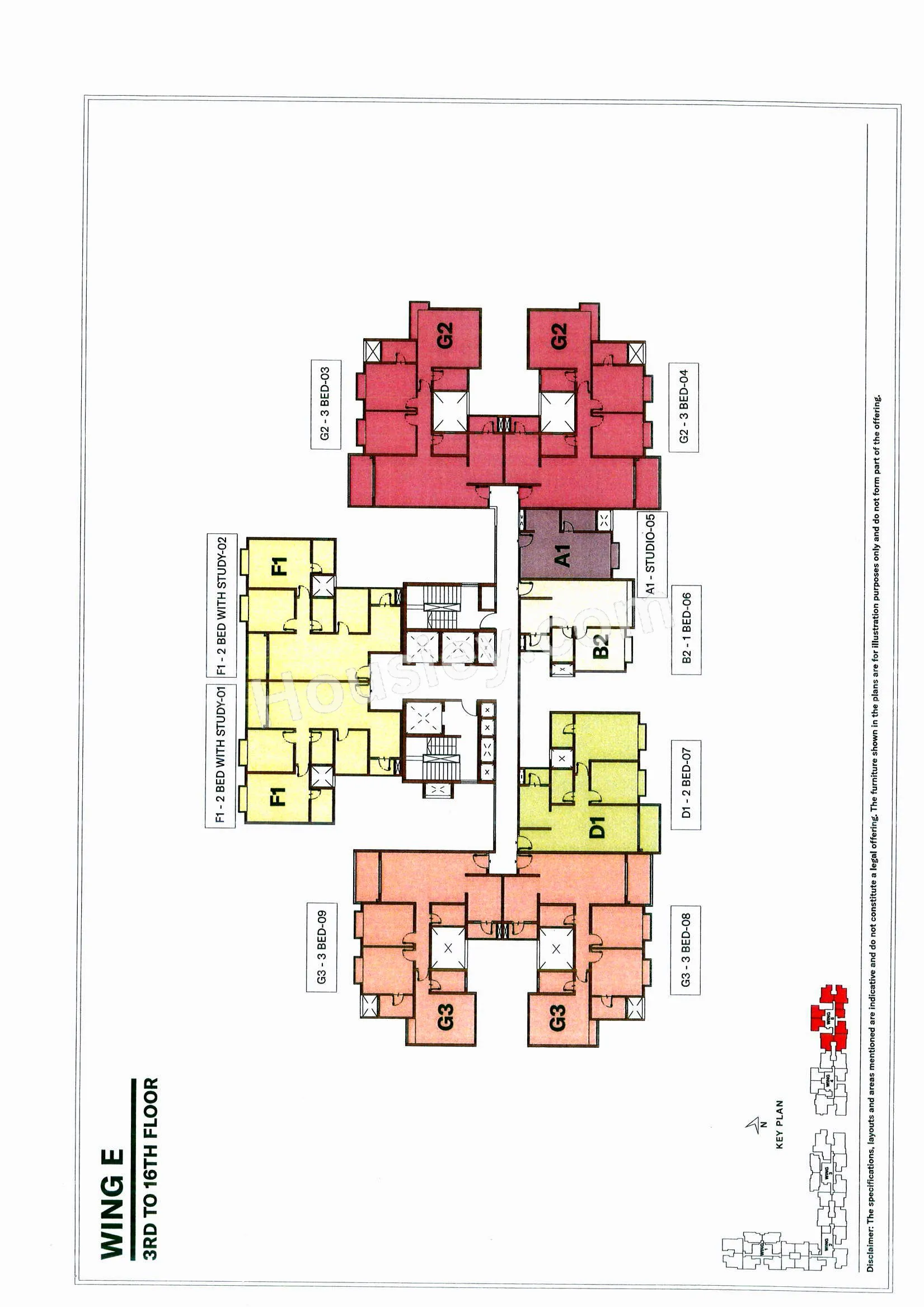 Bhartiya City Nikoo Homes 6 Floor plan 5