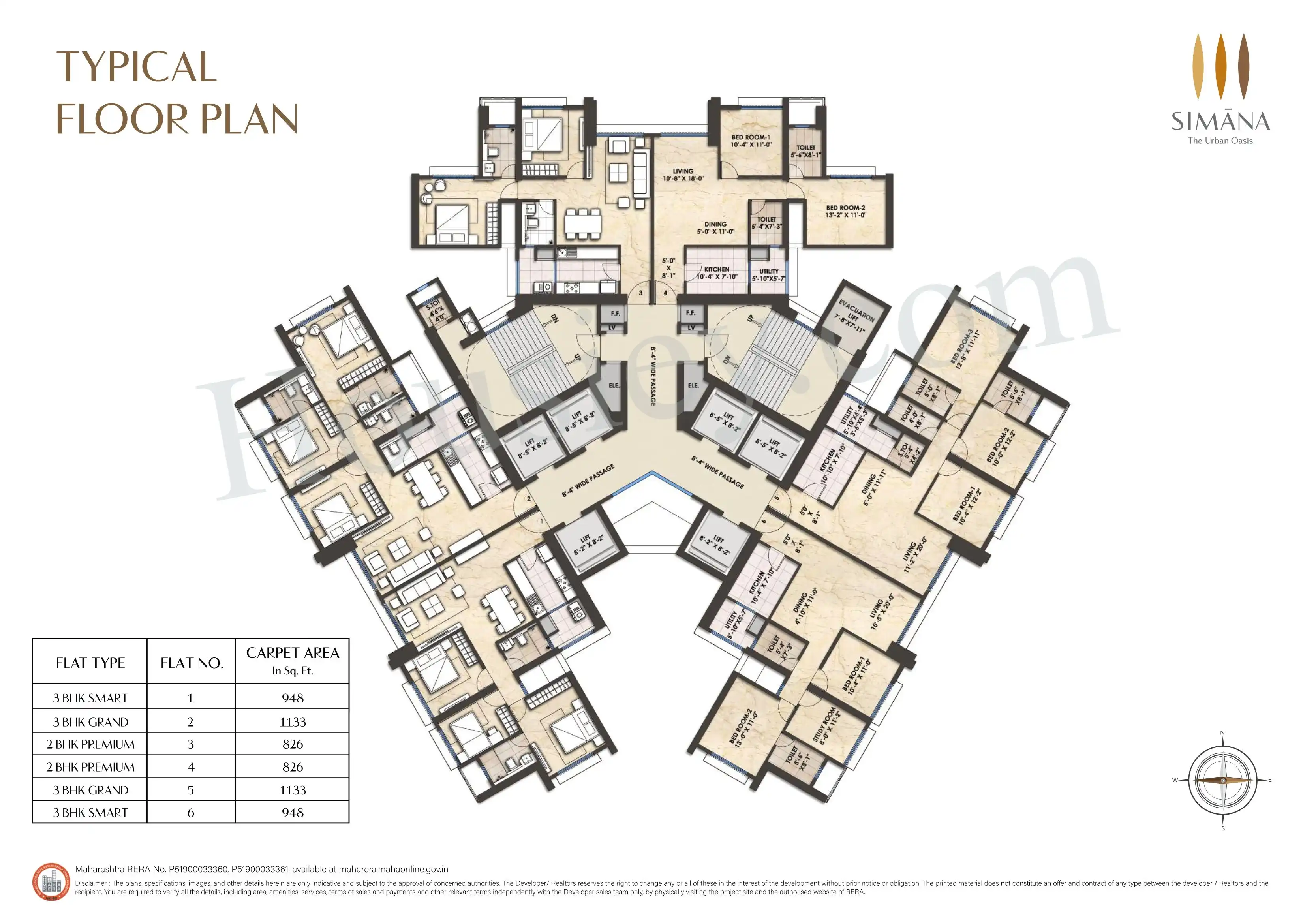 Bhoomi Simana Floor plan 1