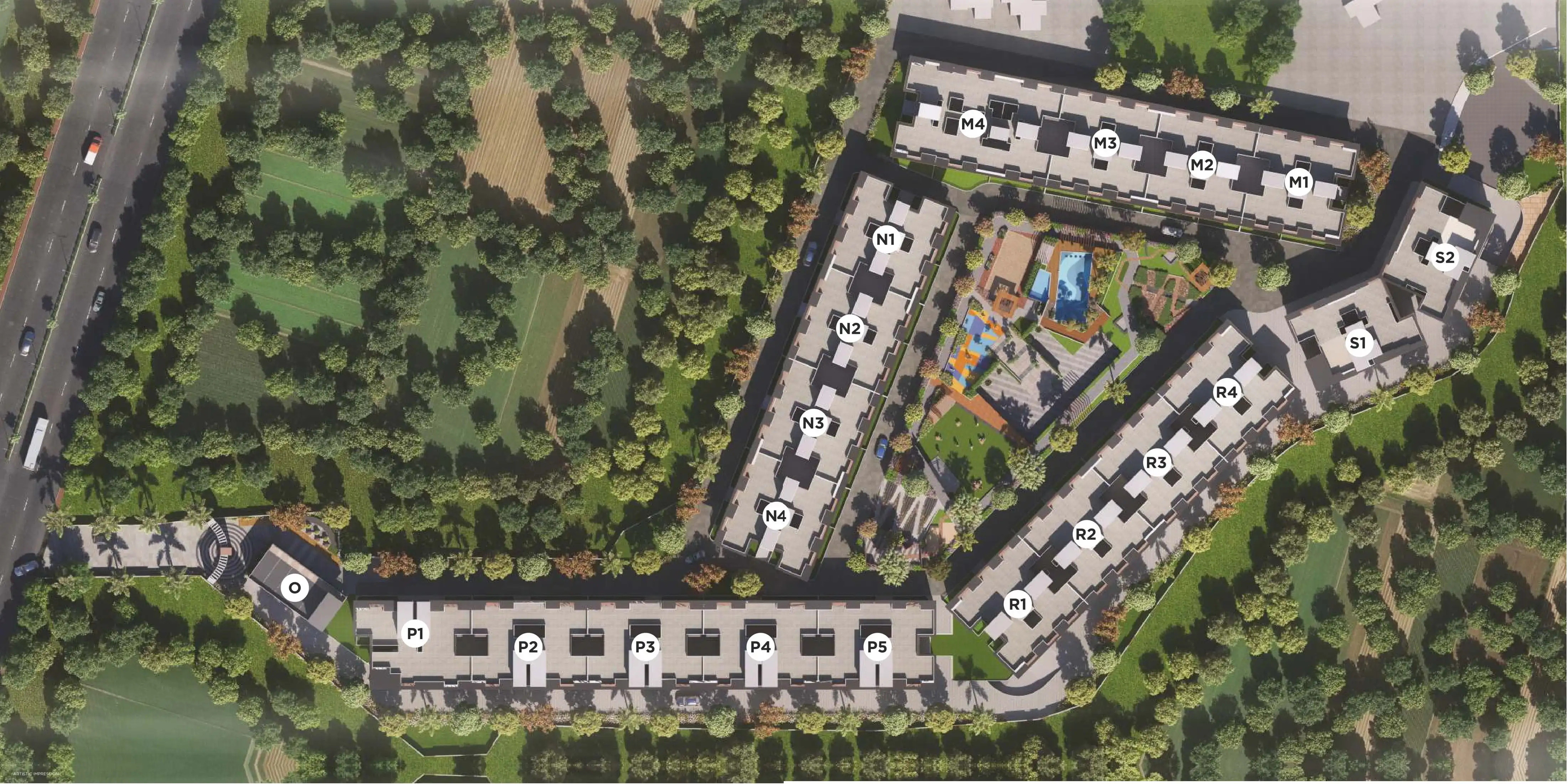 Bramha SkyCity Master Plan
