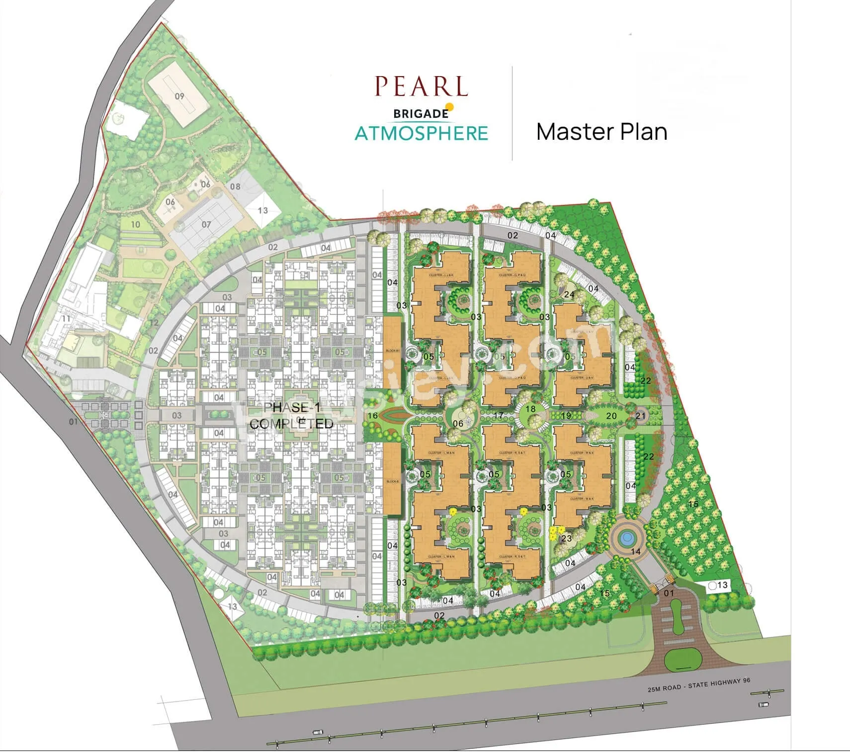 Brigade Atmosphere Pearl Floor plan 1